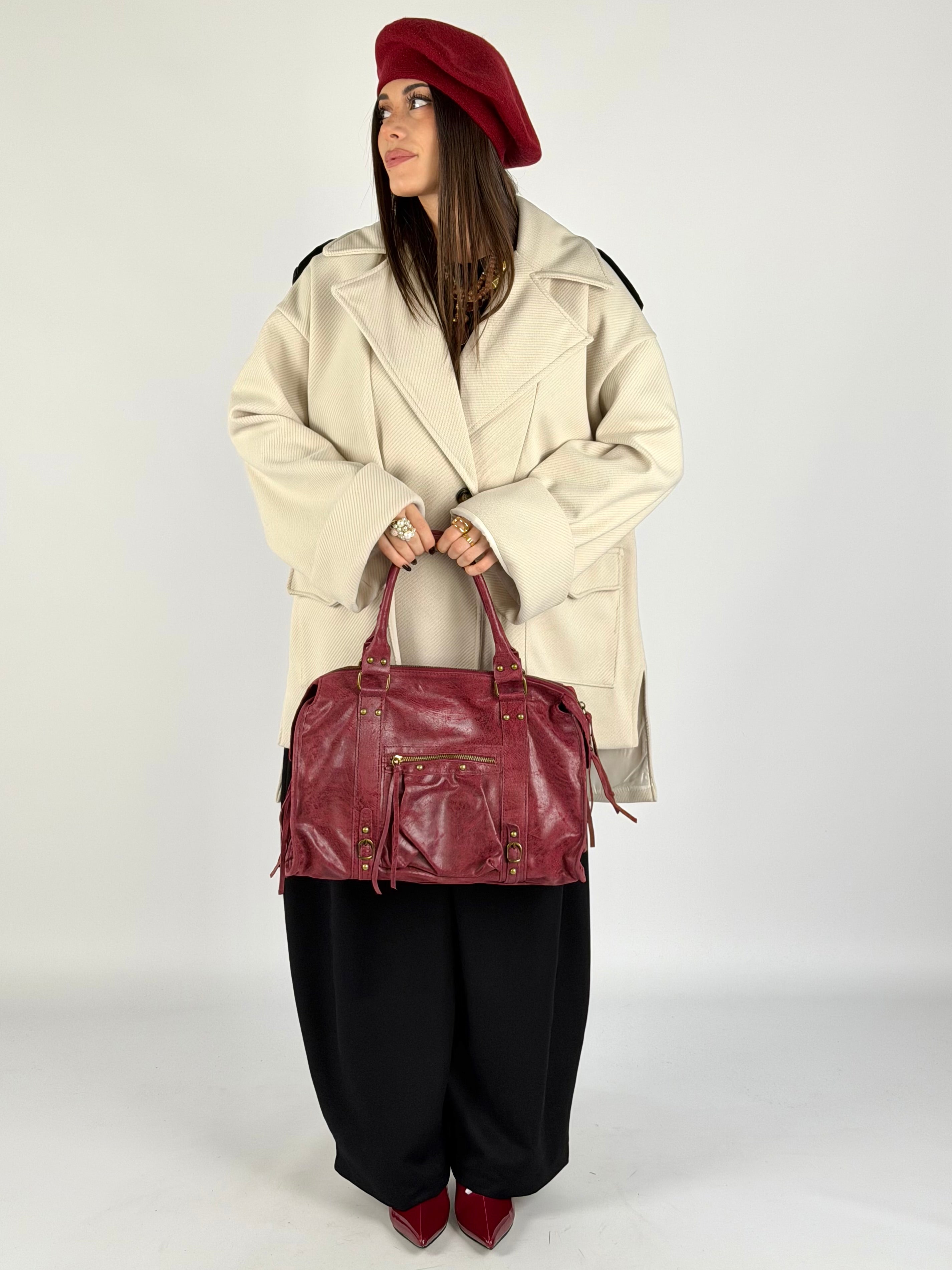 Cappotto Flora beige