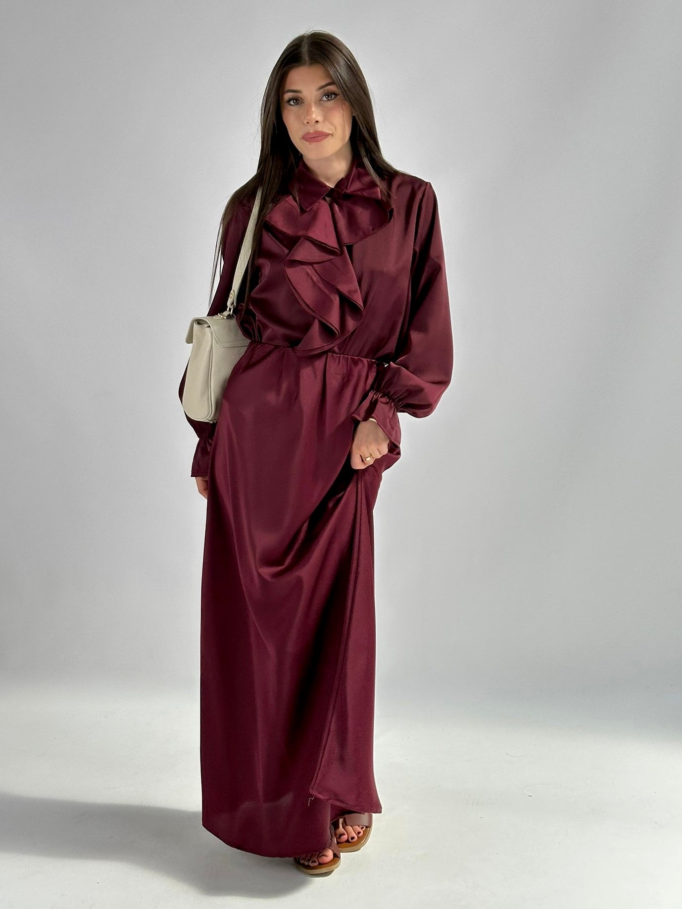 Gonna Marlena bordeaux