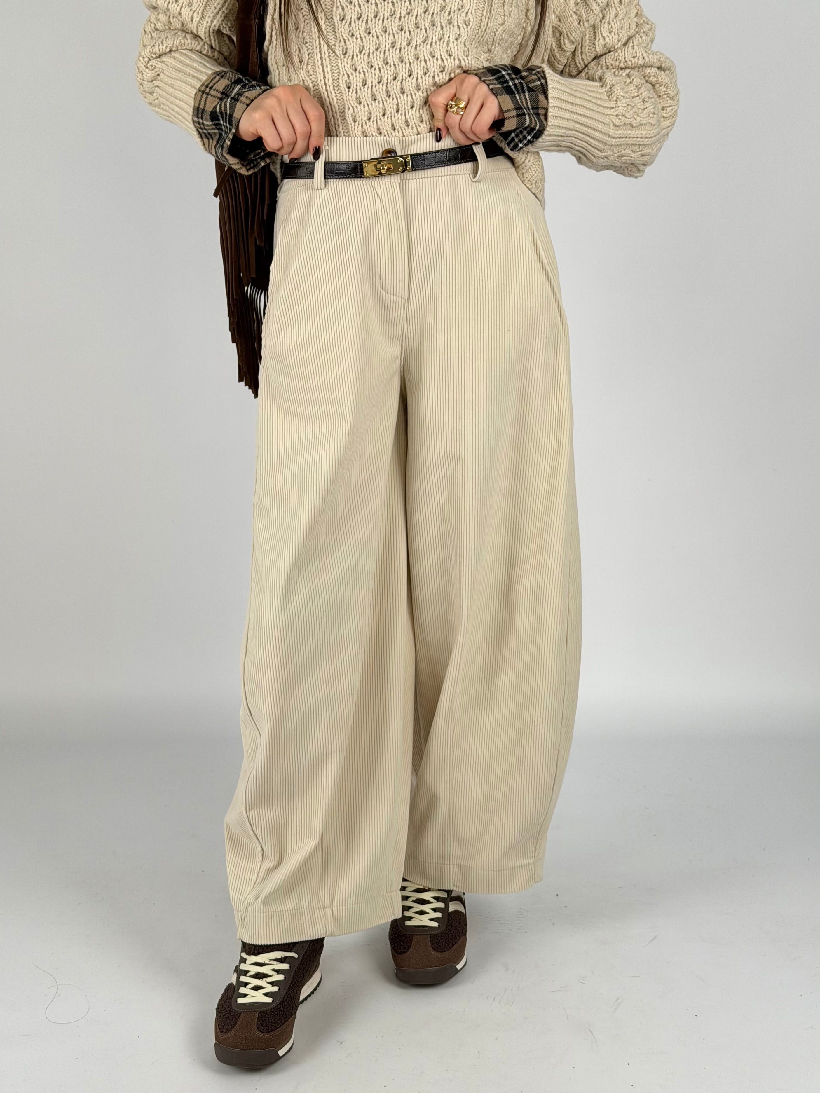 Pantalone Selene beige