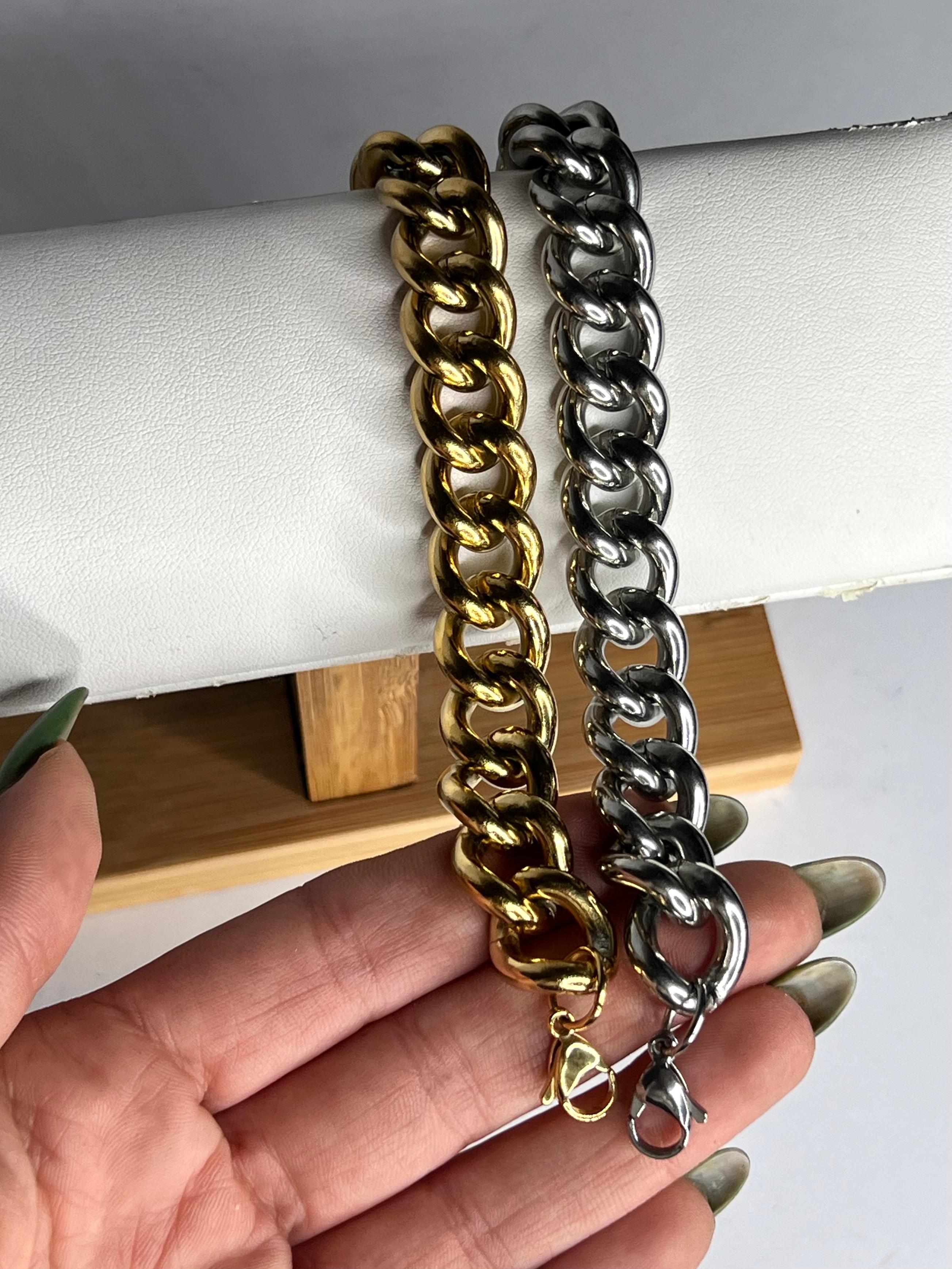 Bracciale catena bold- 2 colori