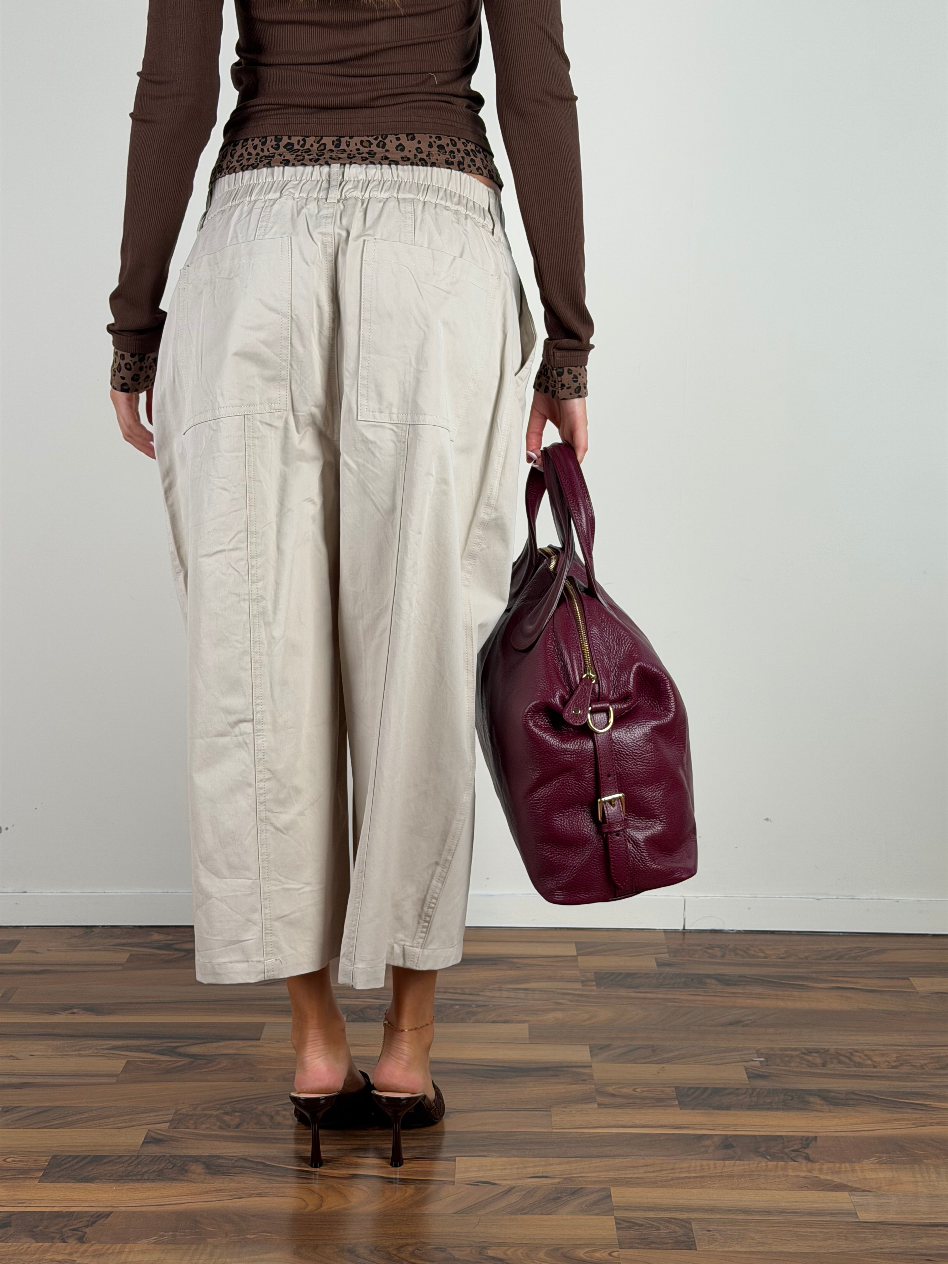Pantalone Jasmine beige