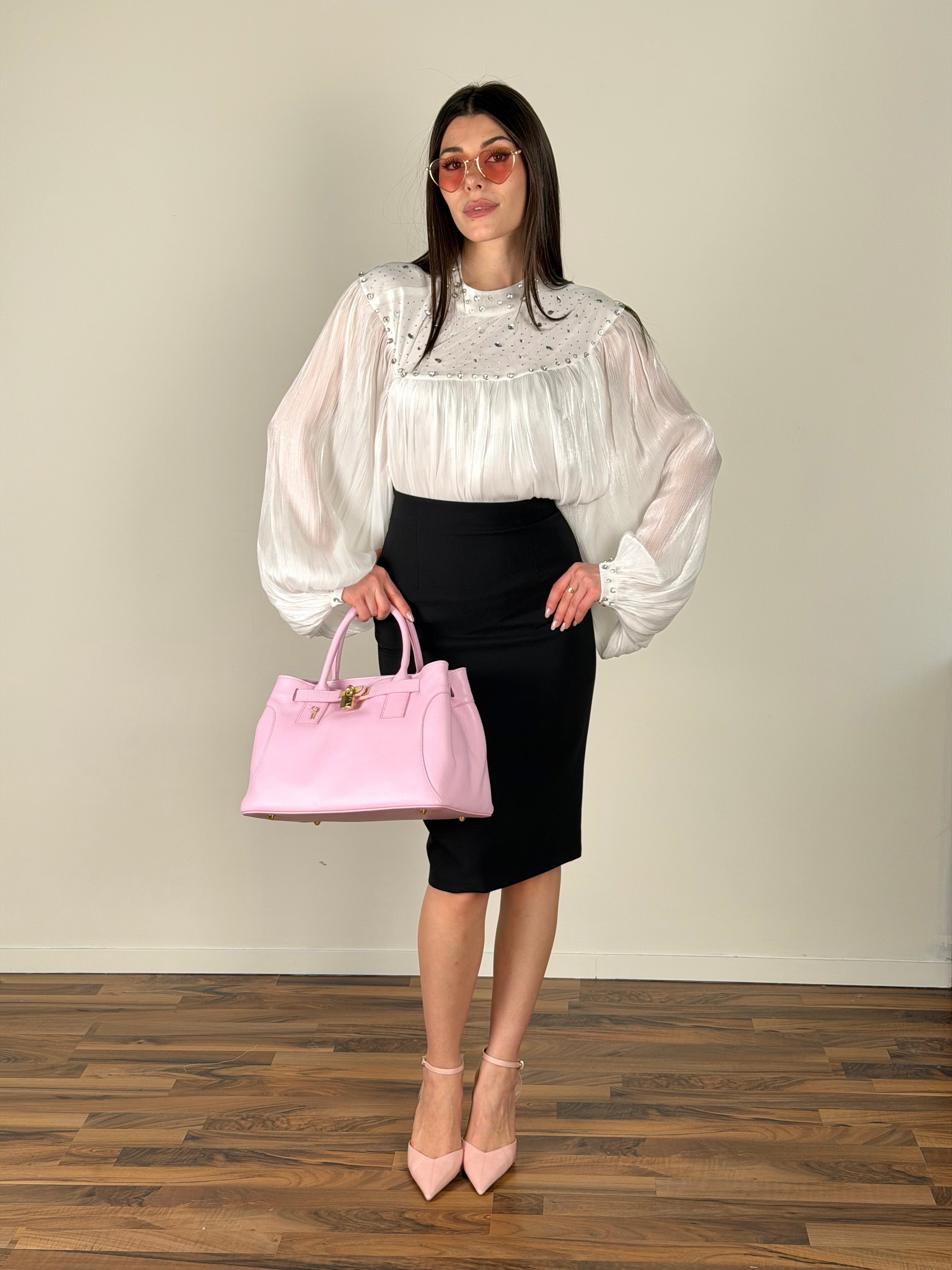 Camicia vanity bianco