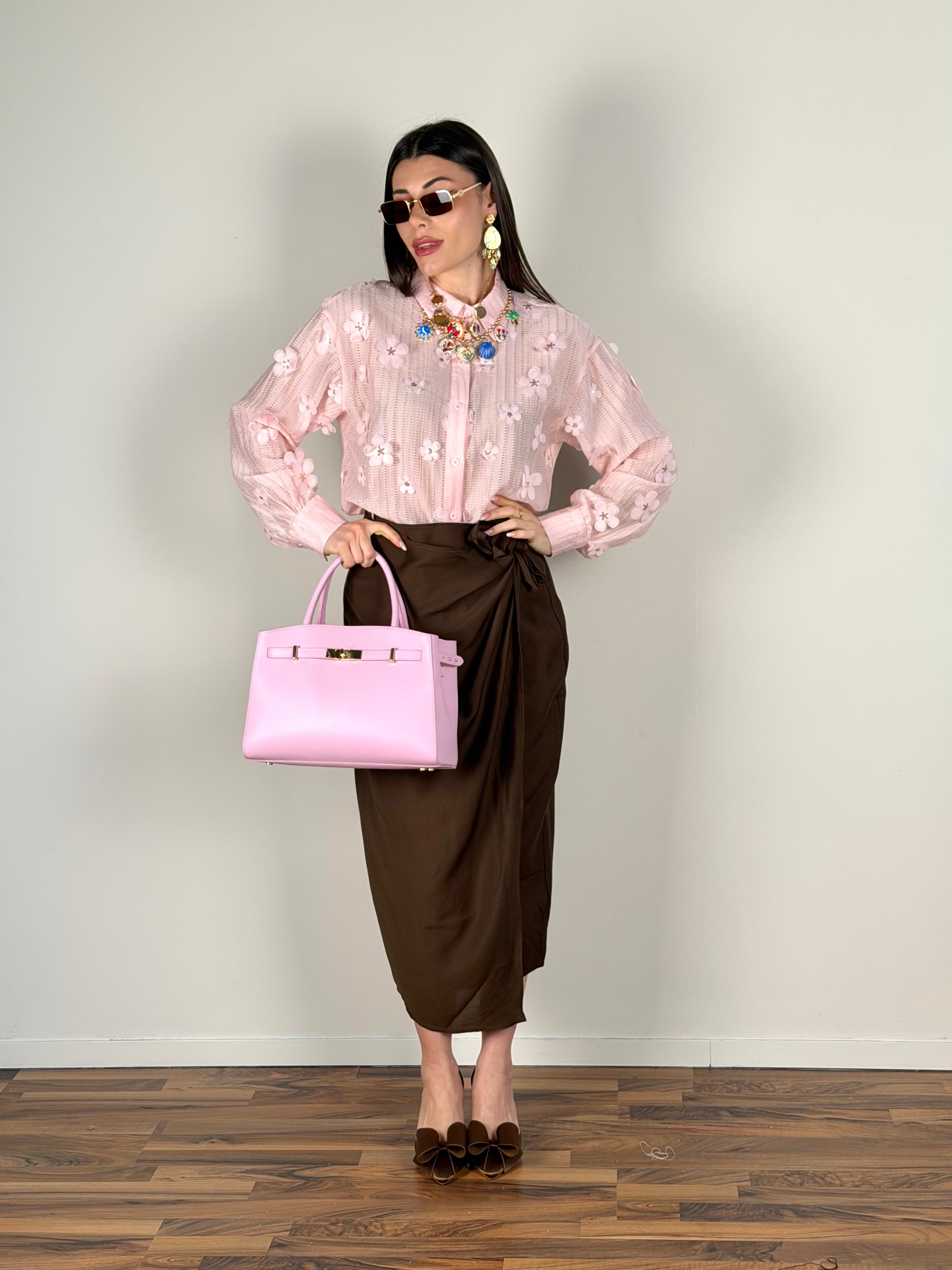 Camicia Lulù rosa
