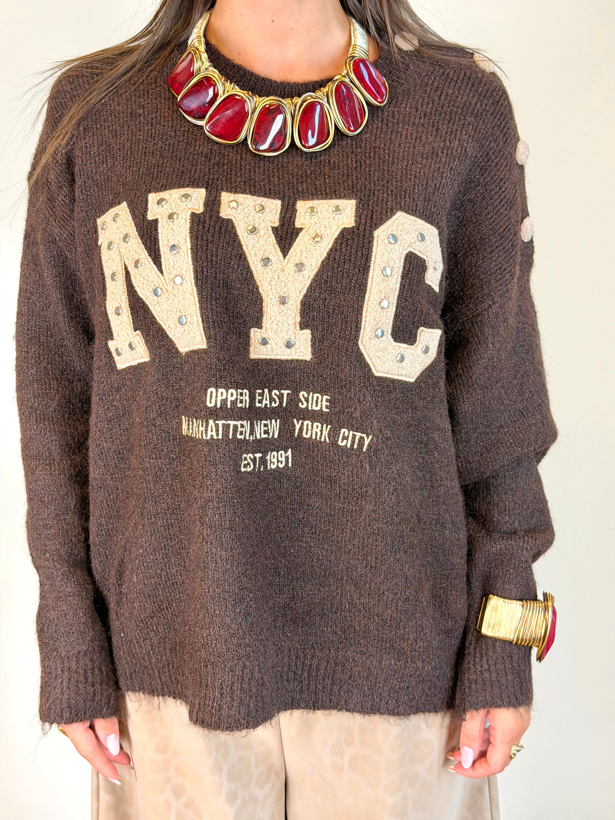 Maglia New York City moro
