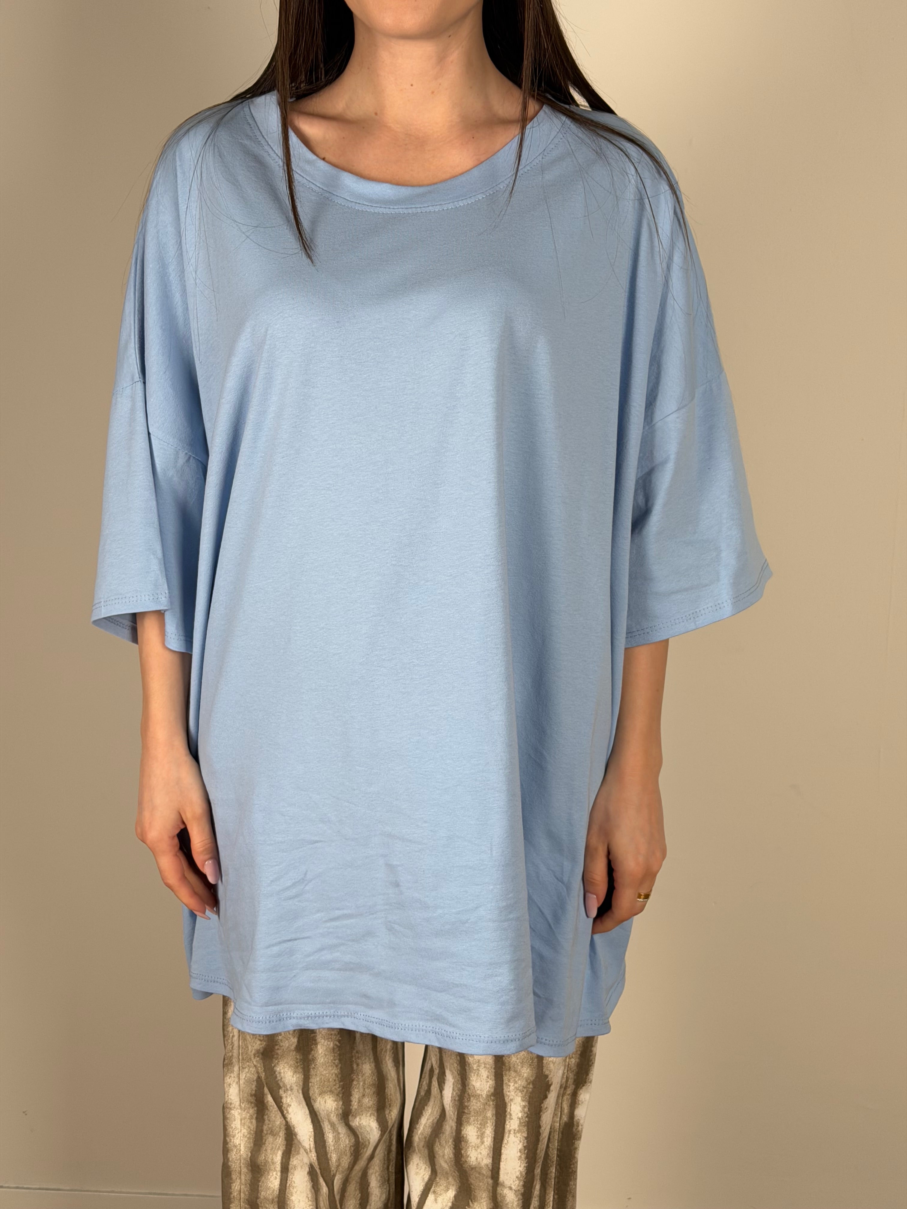 T-shirt Coraline celeste