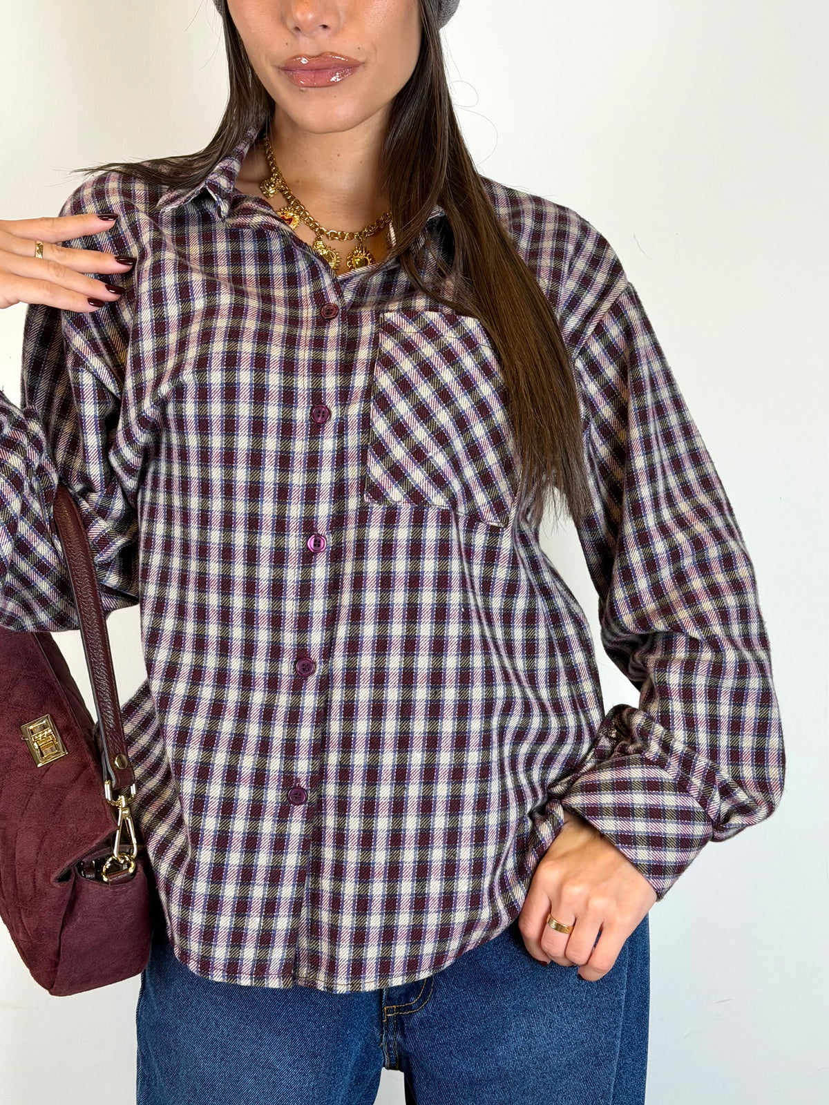 Camicia Boulevard bordeaux