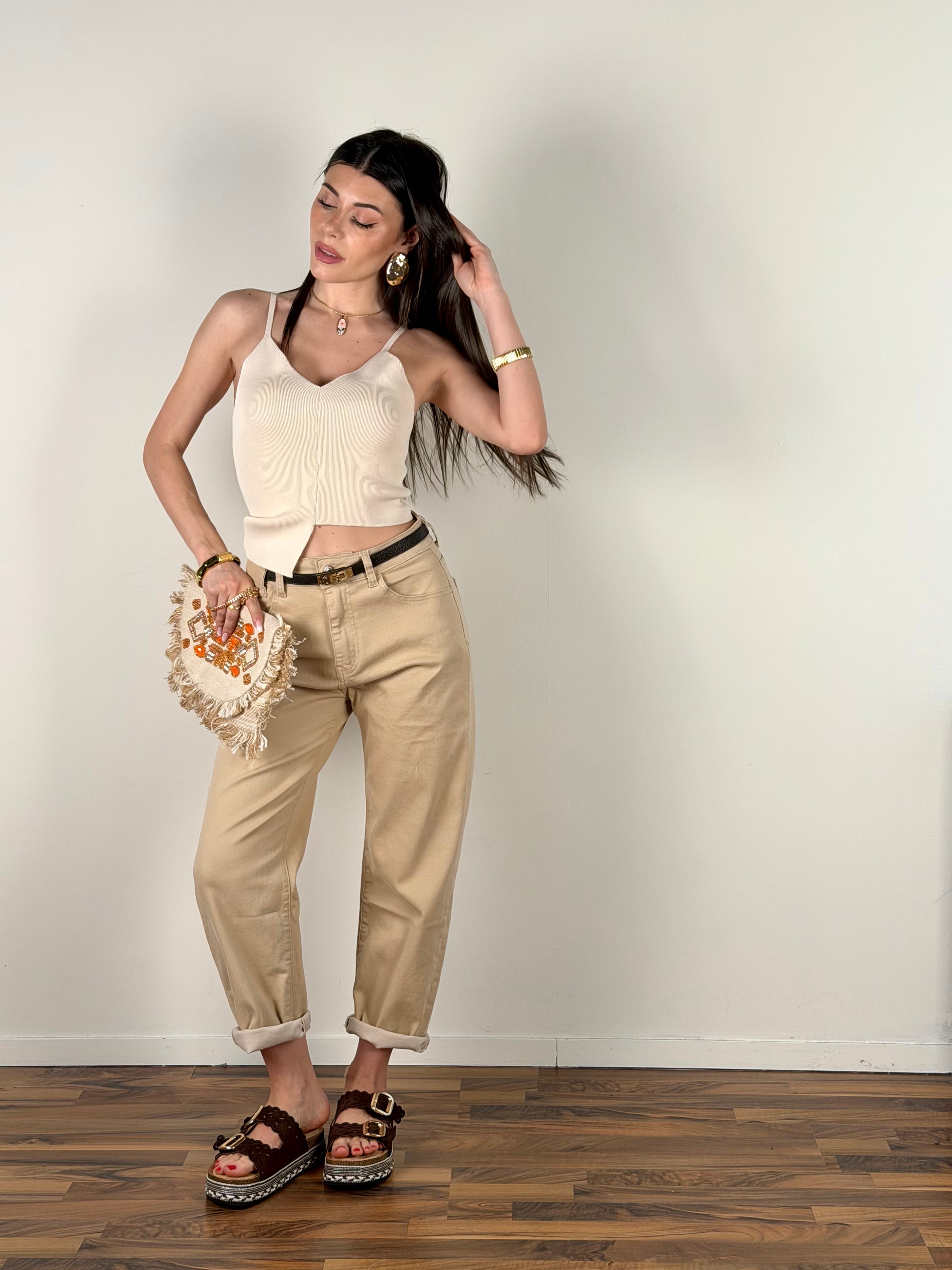 Jeans Miami beige