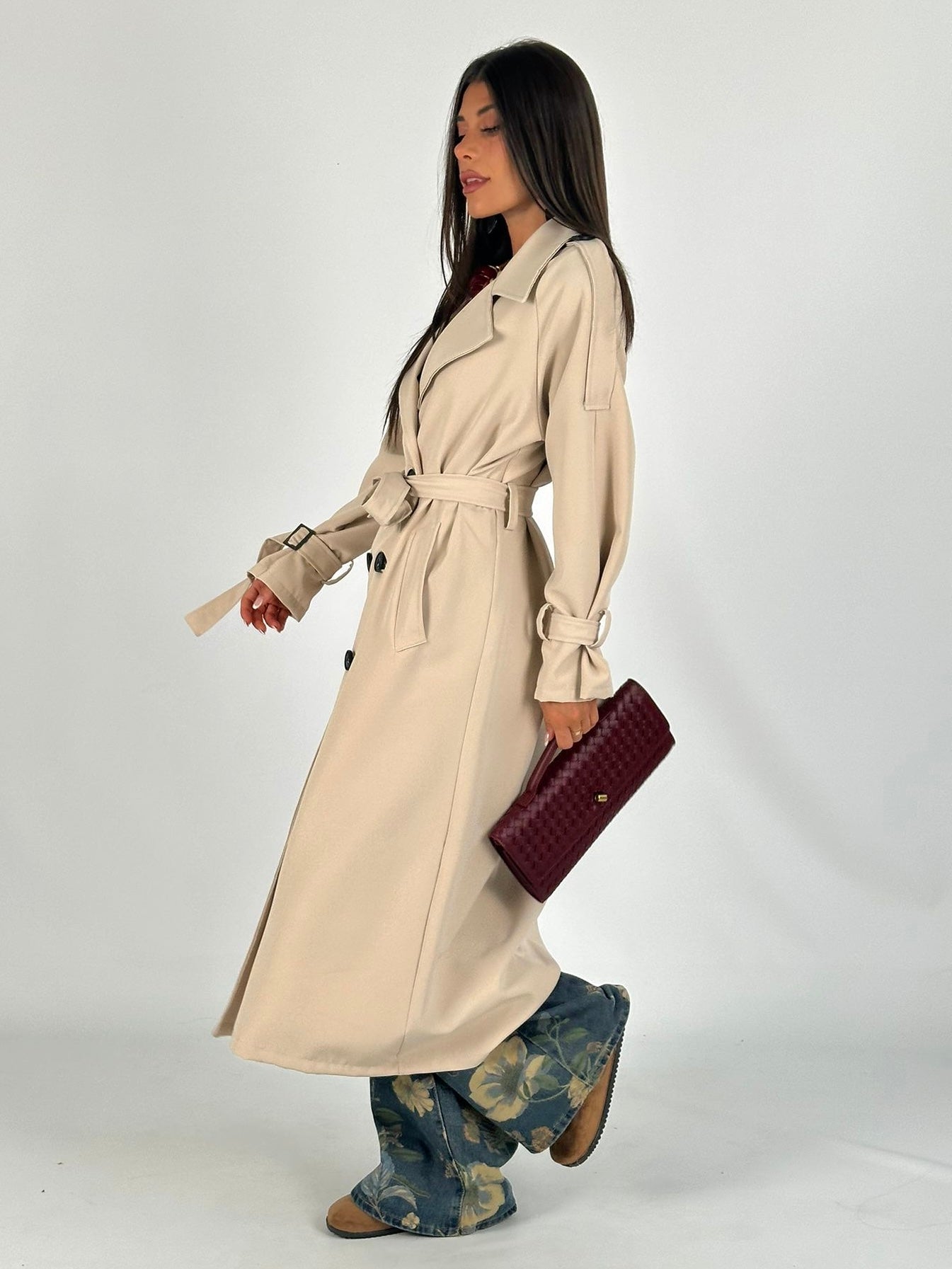 Trench New collection beige