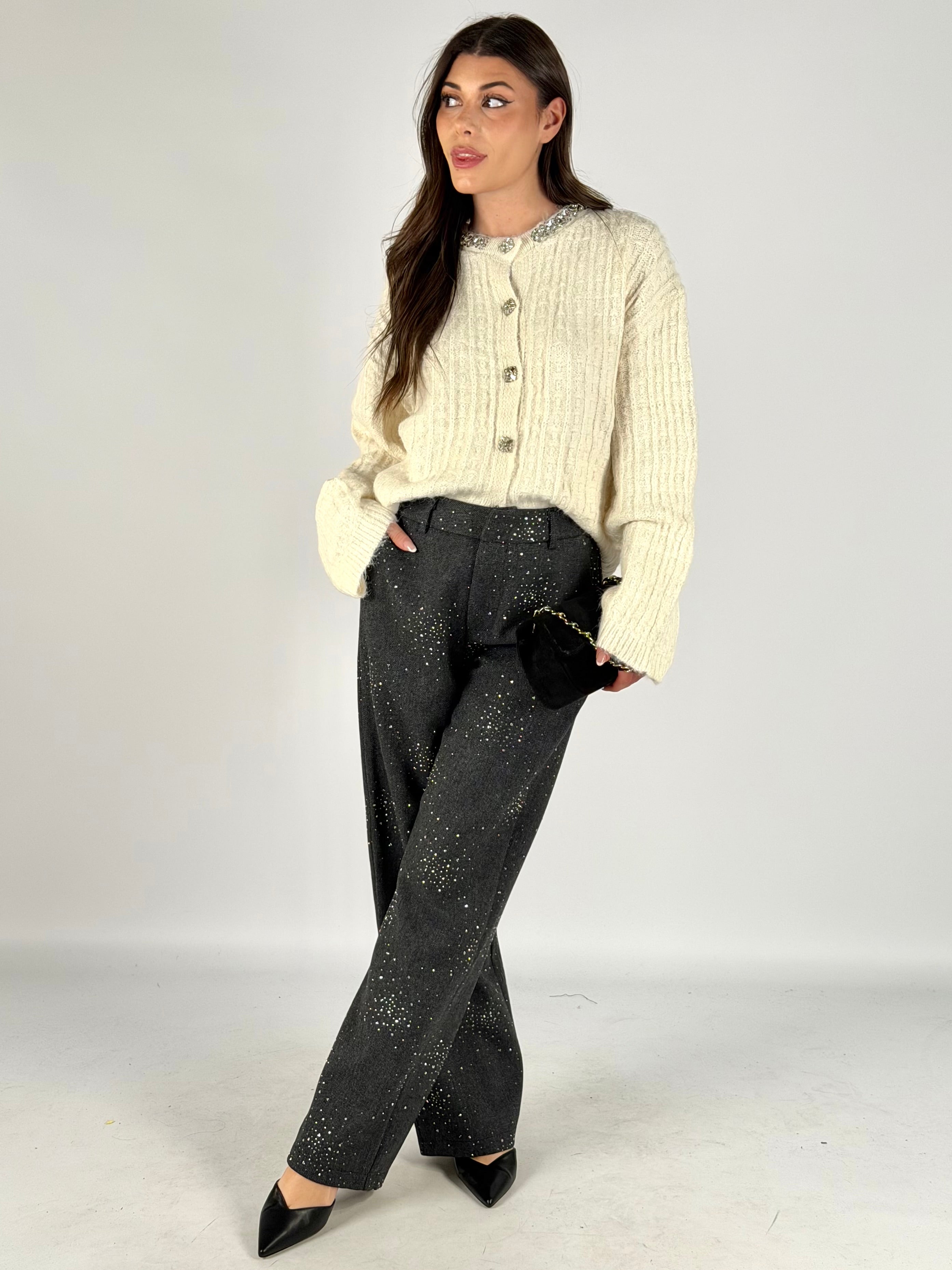 Pantalone Feliz nero