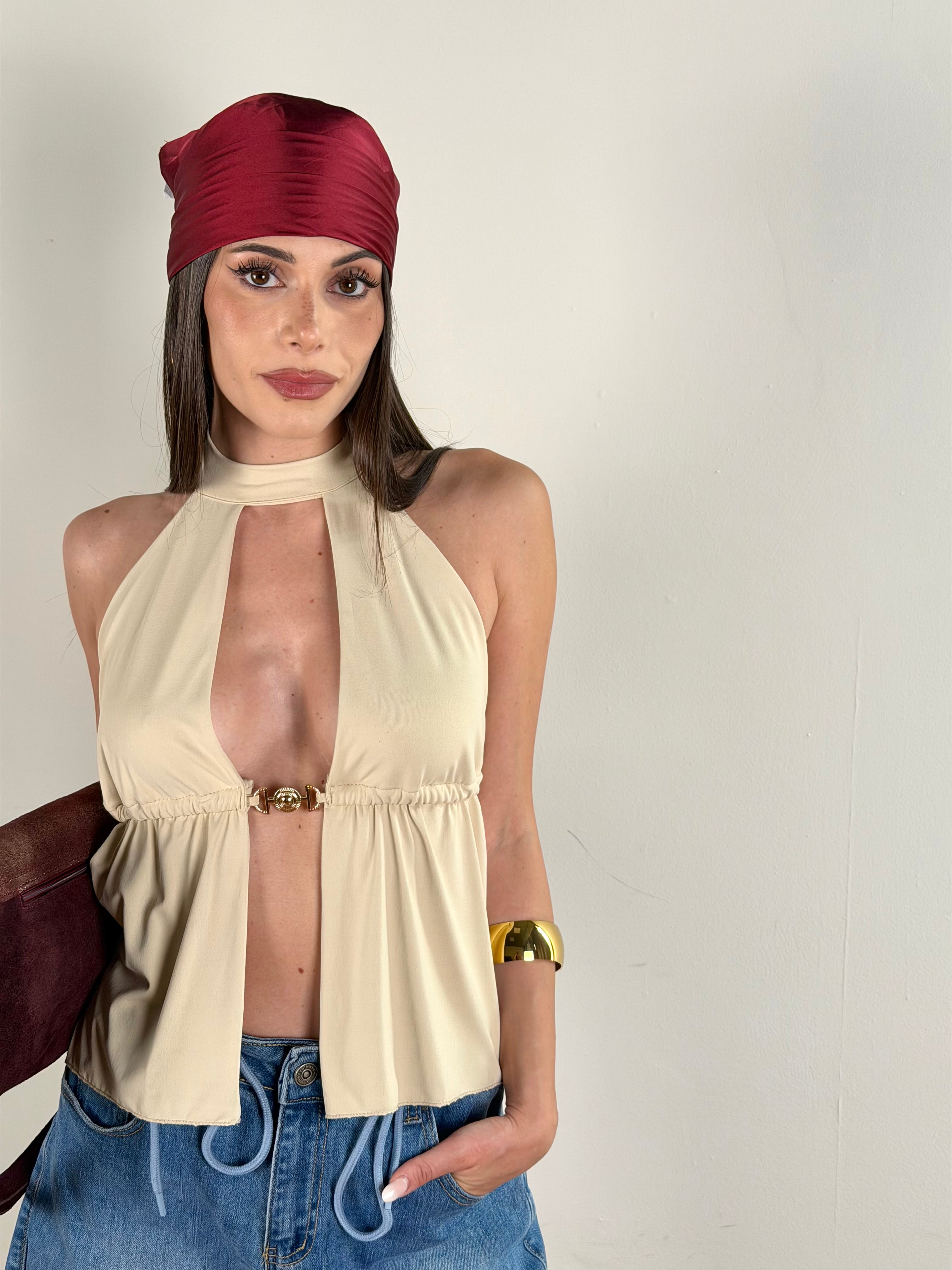 Top Naomi beige