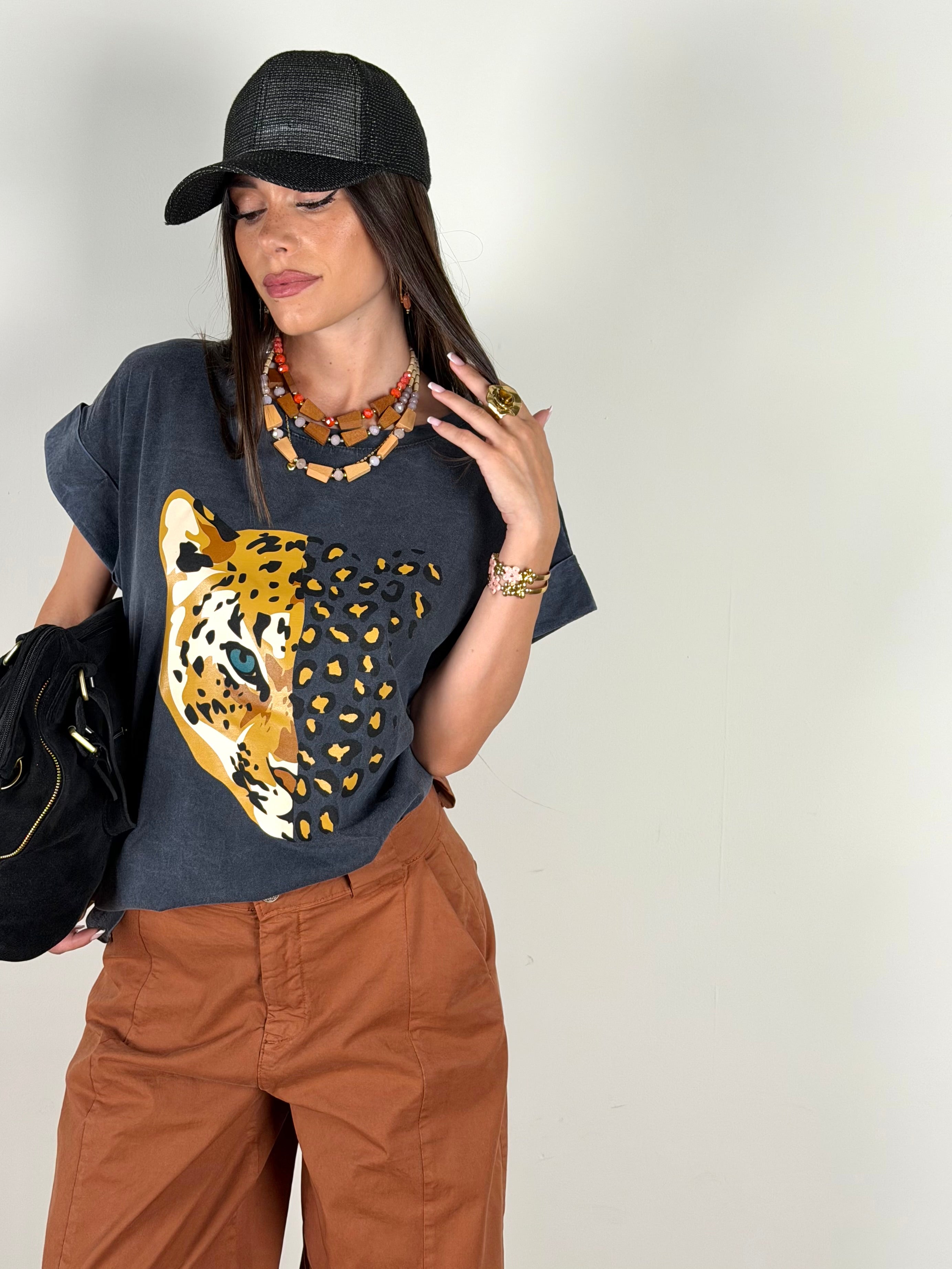 T-shirt Tiger Stone