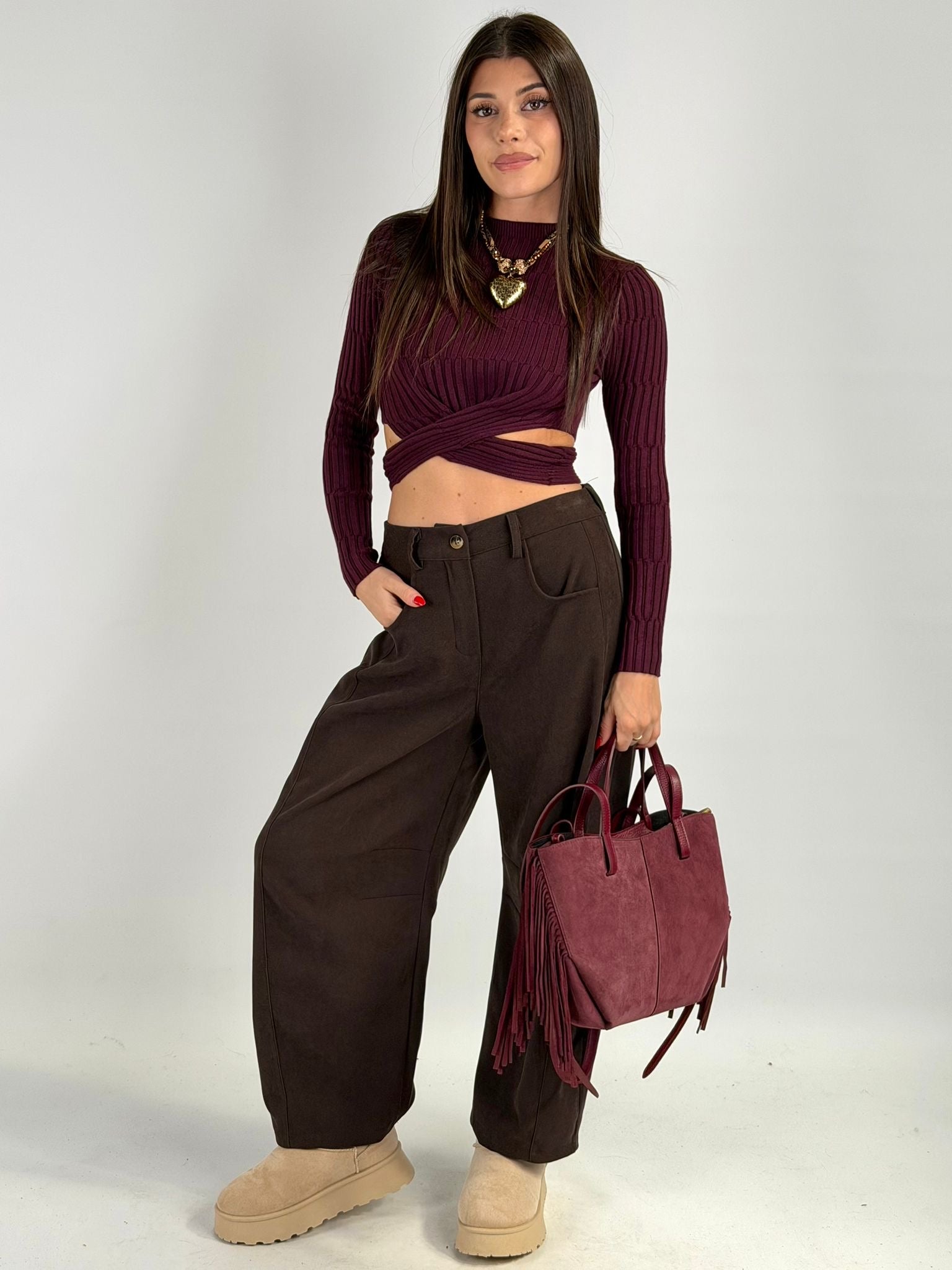 Pantalone Nadia moro Napoli