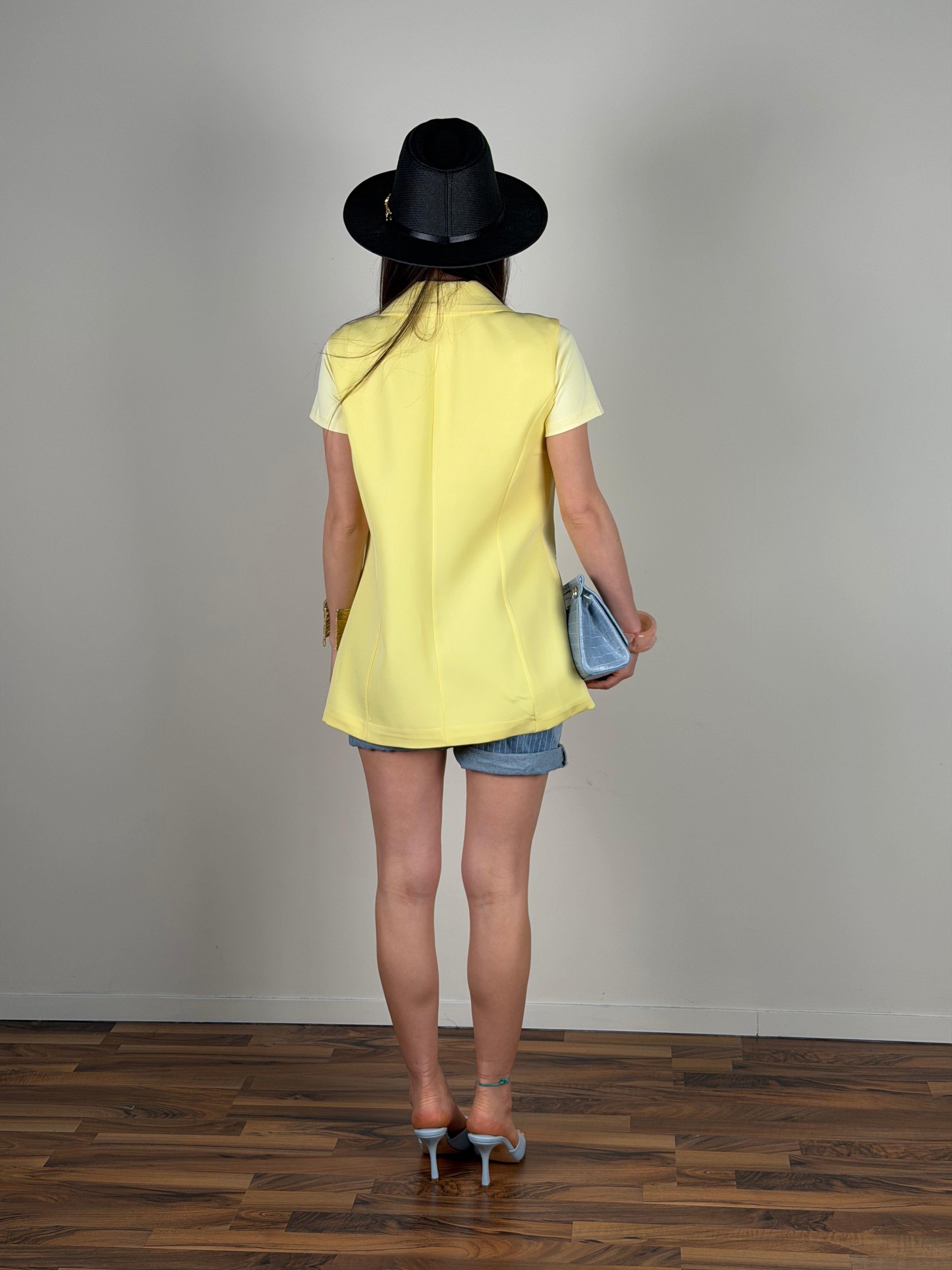 Gilet Sasha gialla