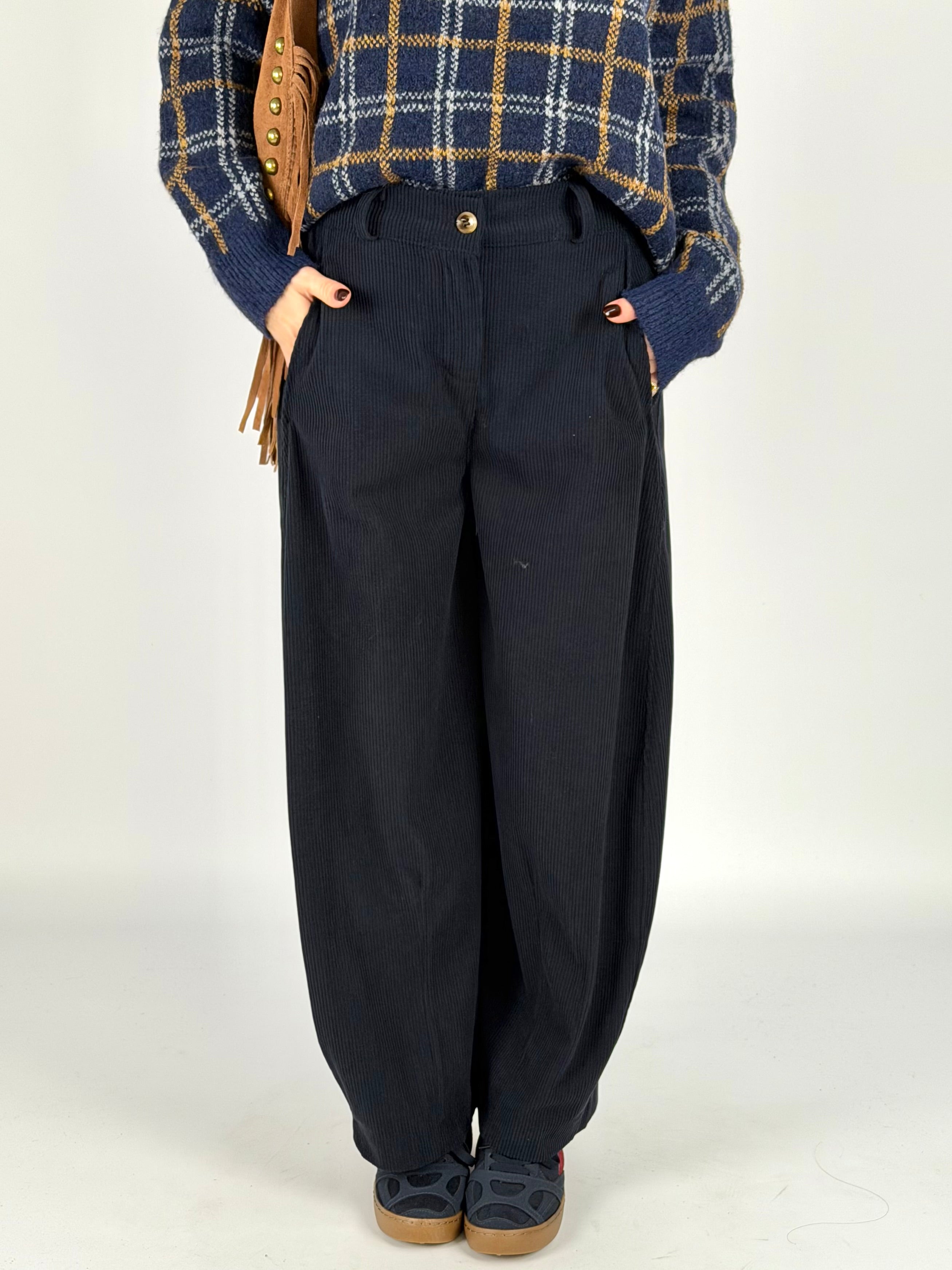 Pantalone Selene blu