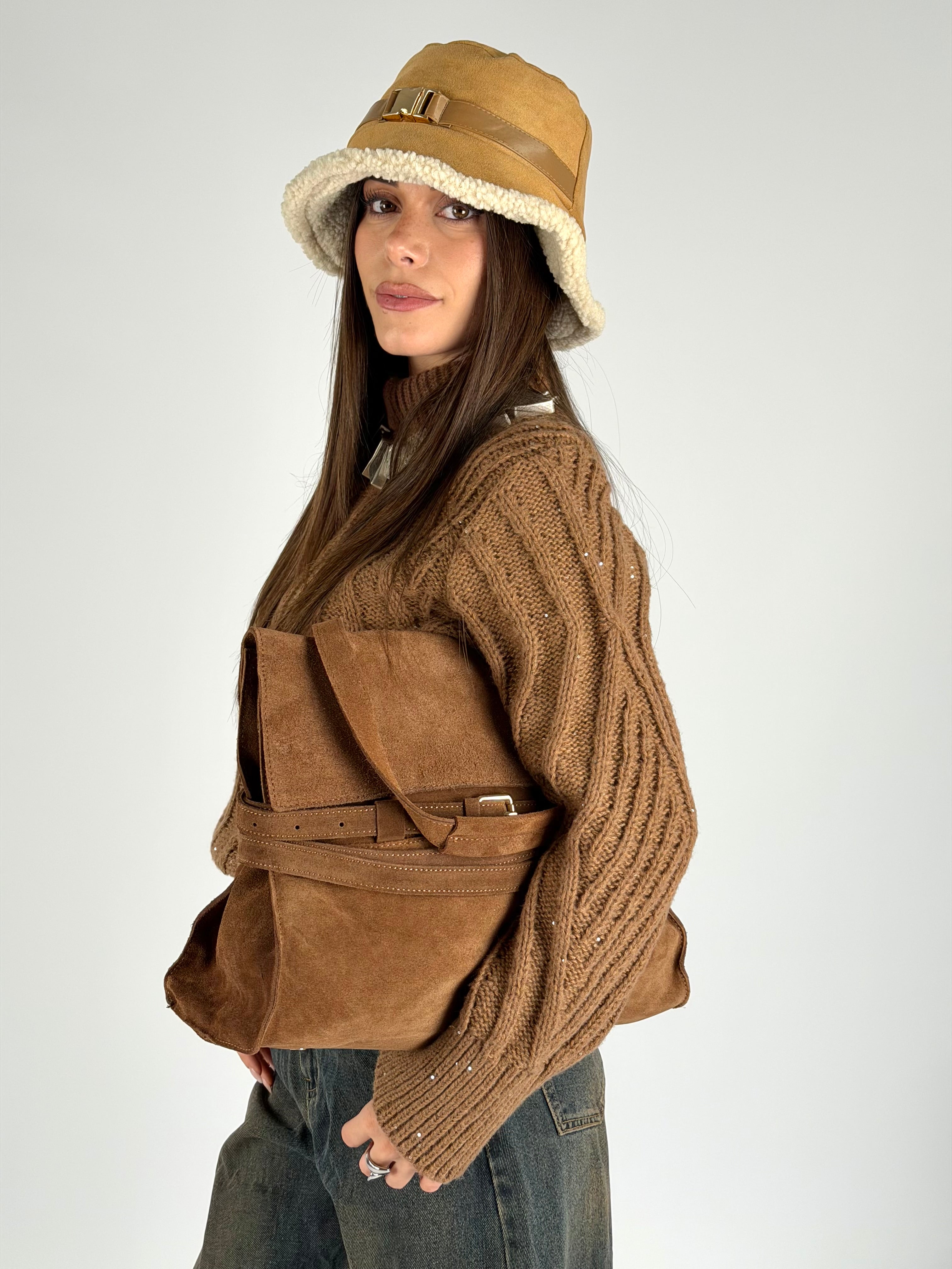 Maglia Praga tabacco