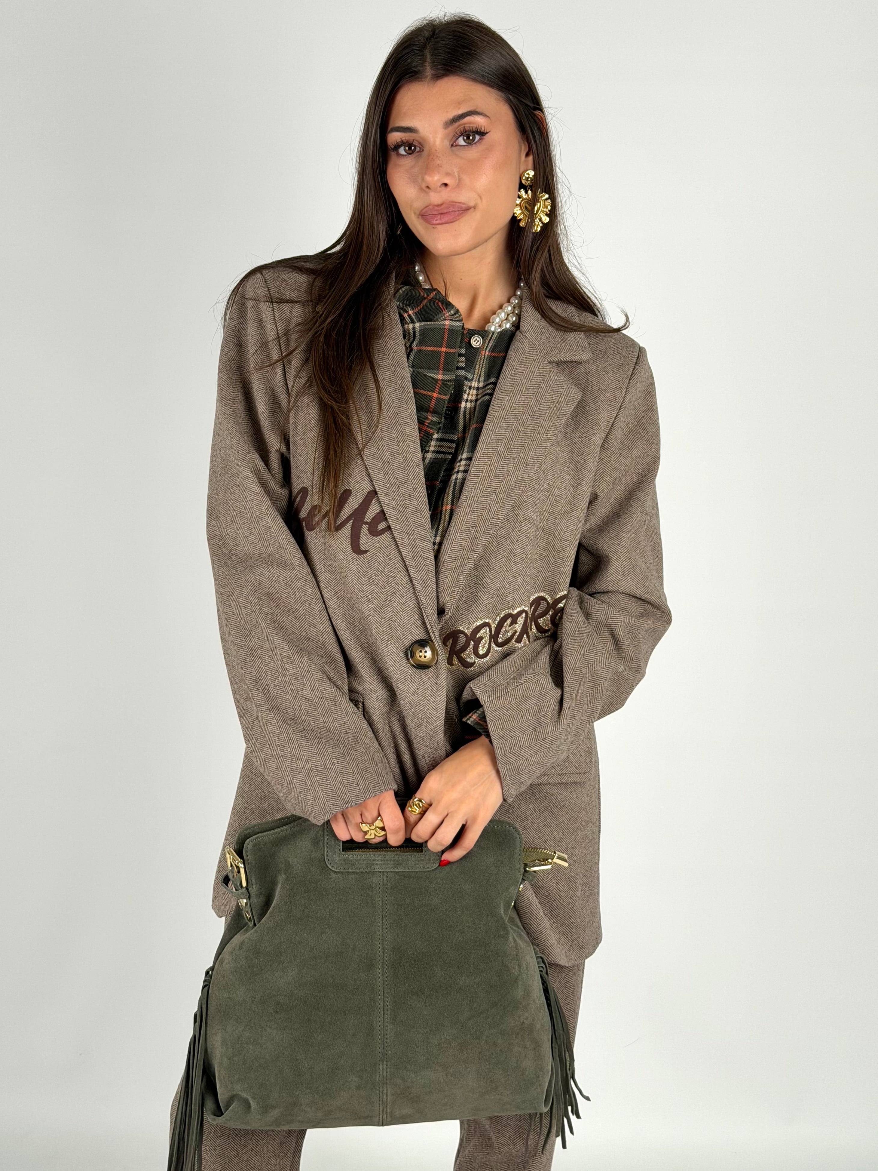 Giacca completo sciala boucle moro