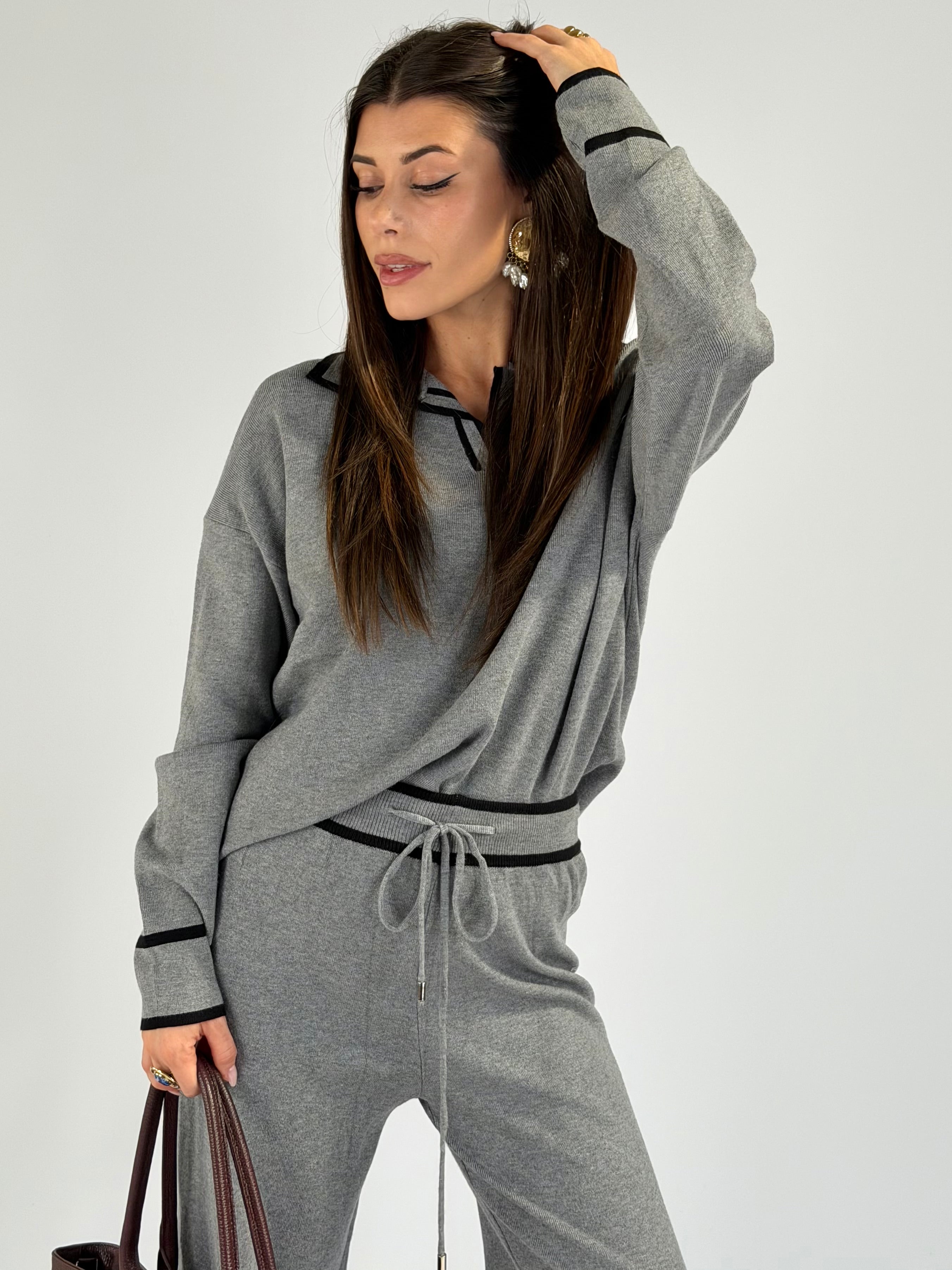 Set Tuta Ketty grigia