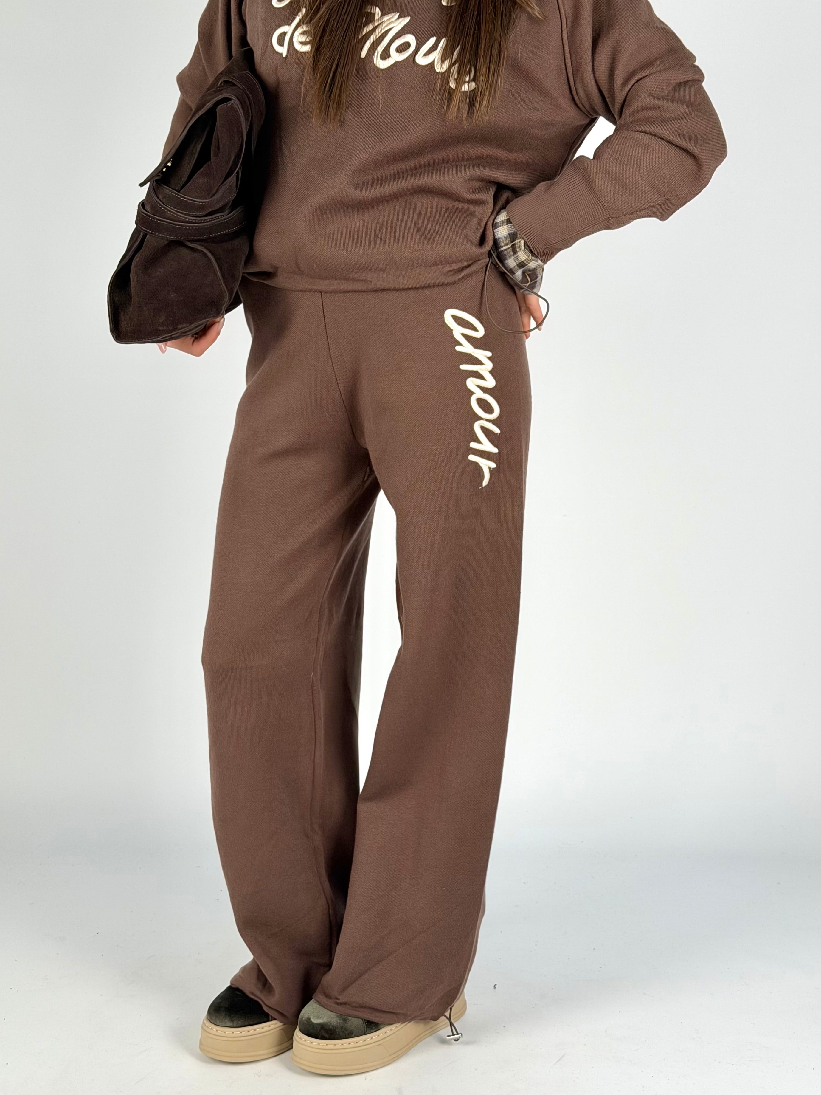 Tuta sportiva L’amour moro