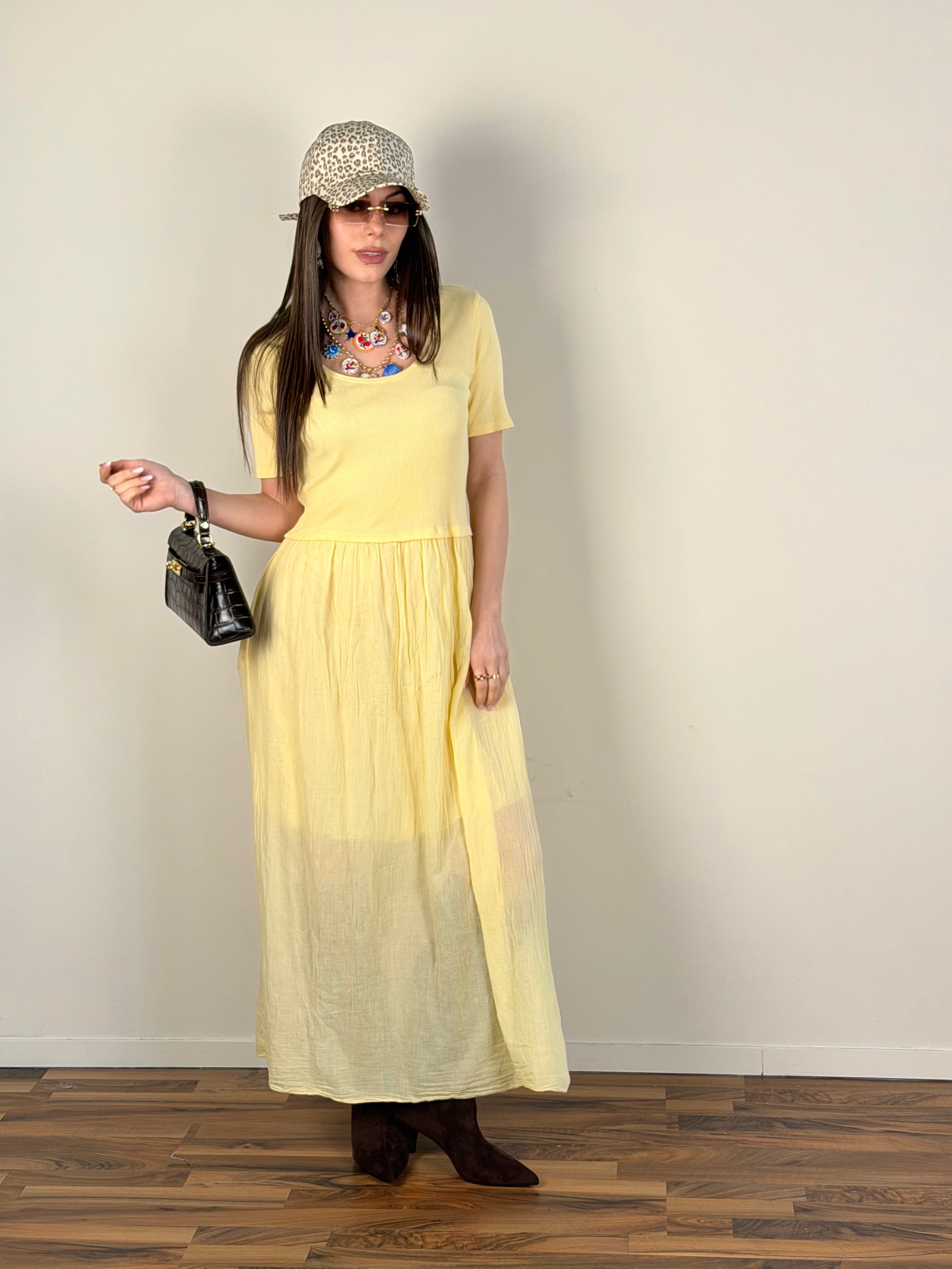 Abito Lady giallo