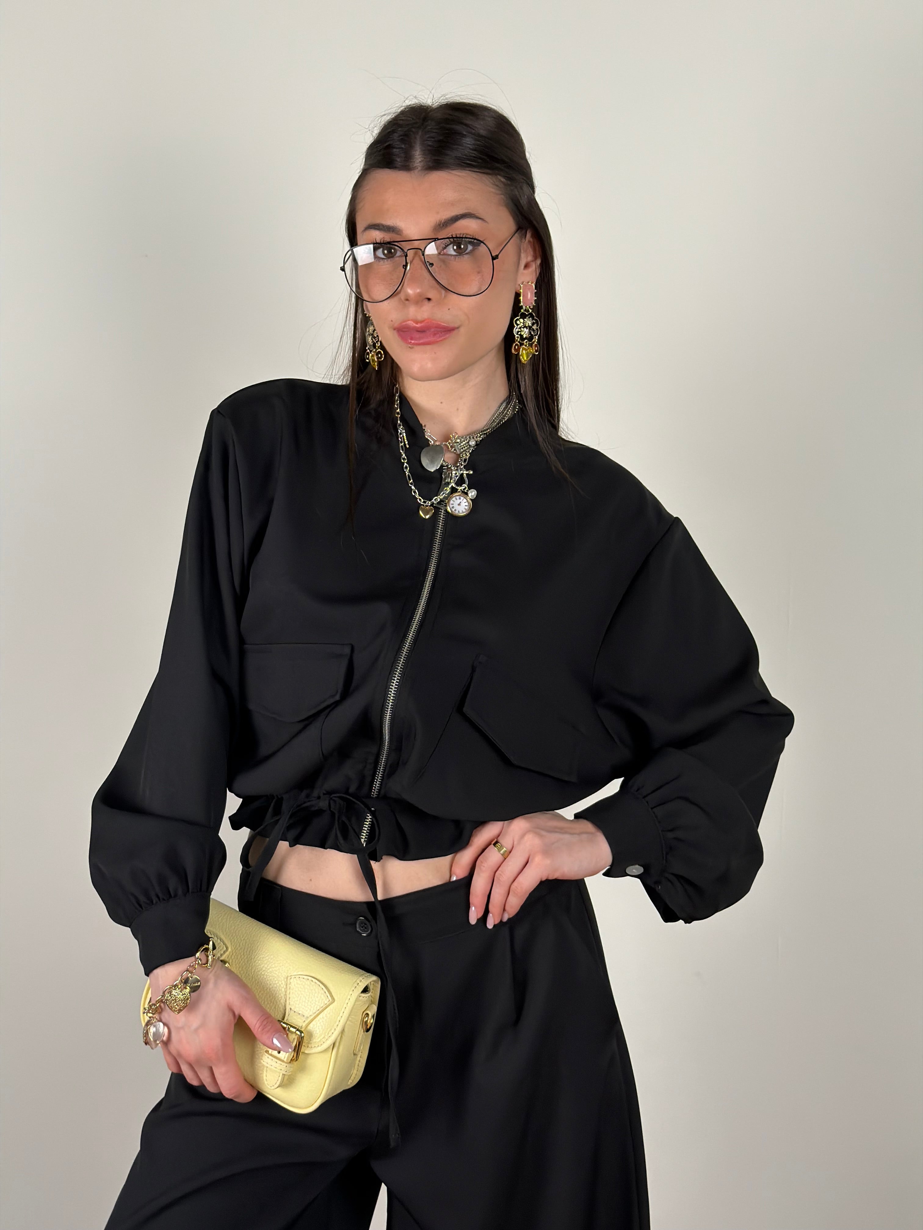Camicia Sally nero