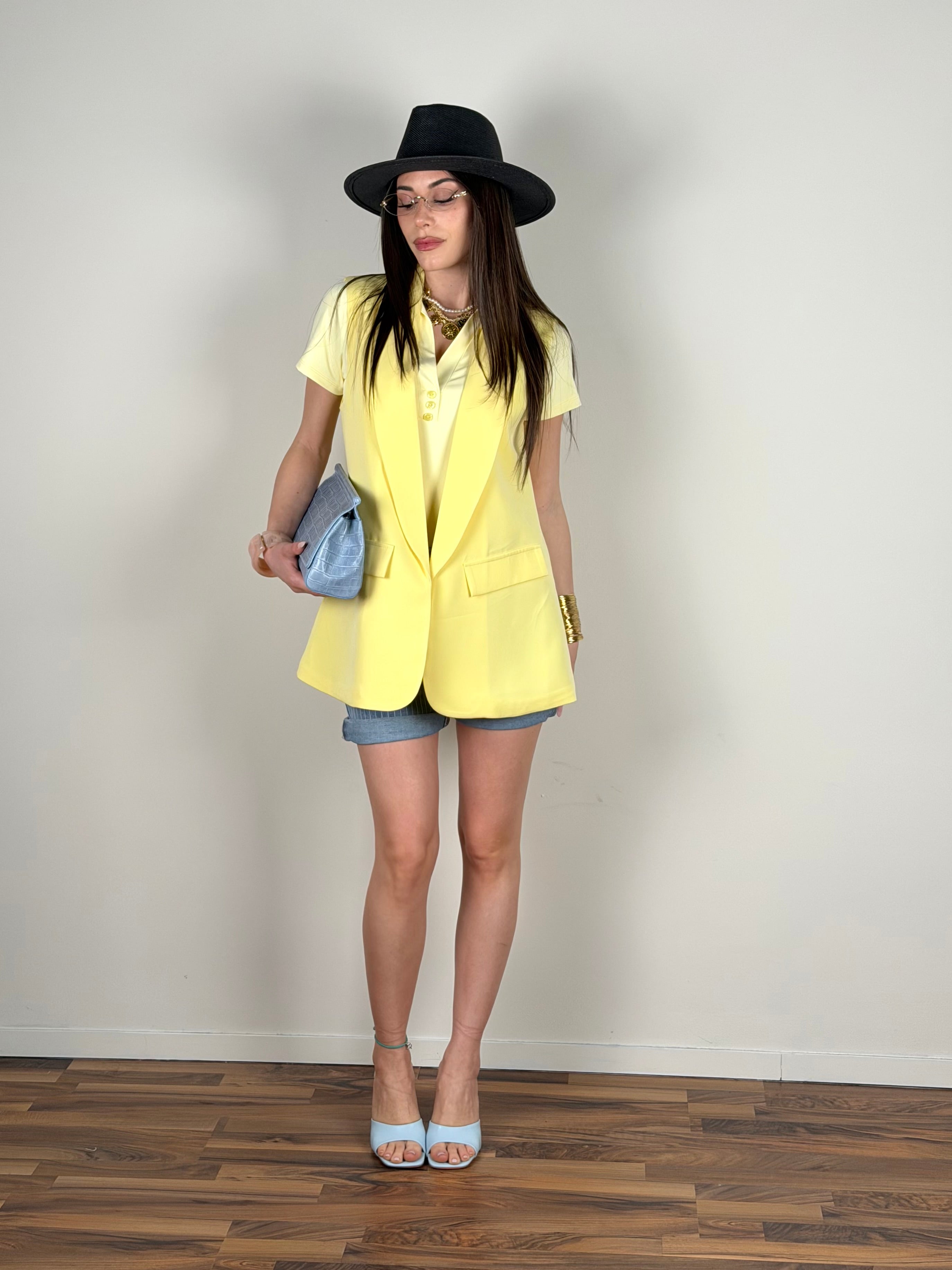 Gilet Sasha gialla
