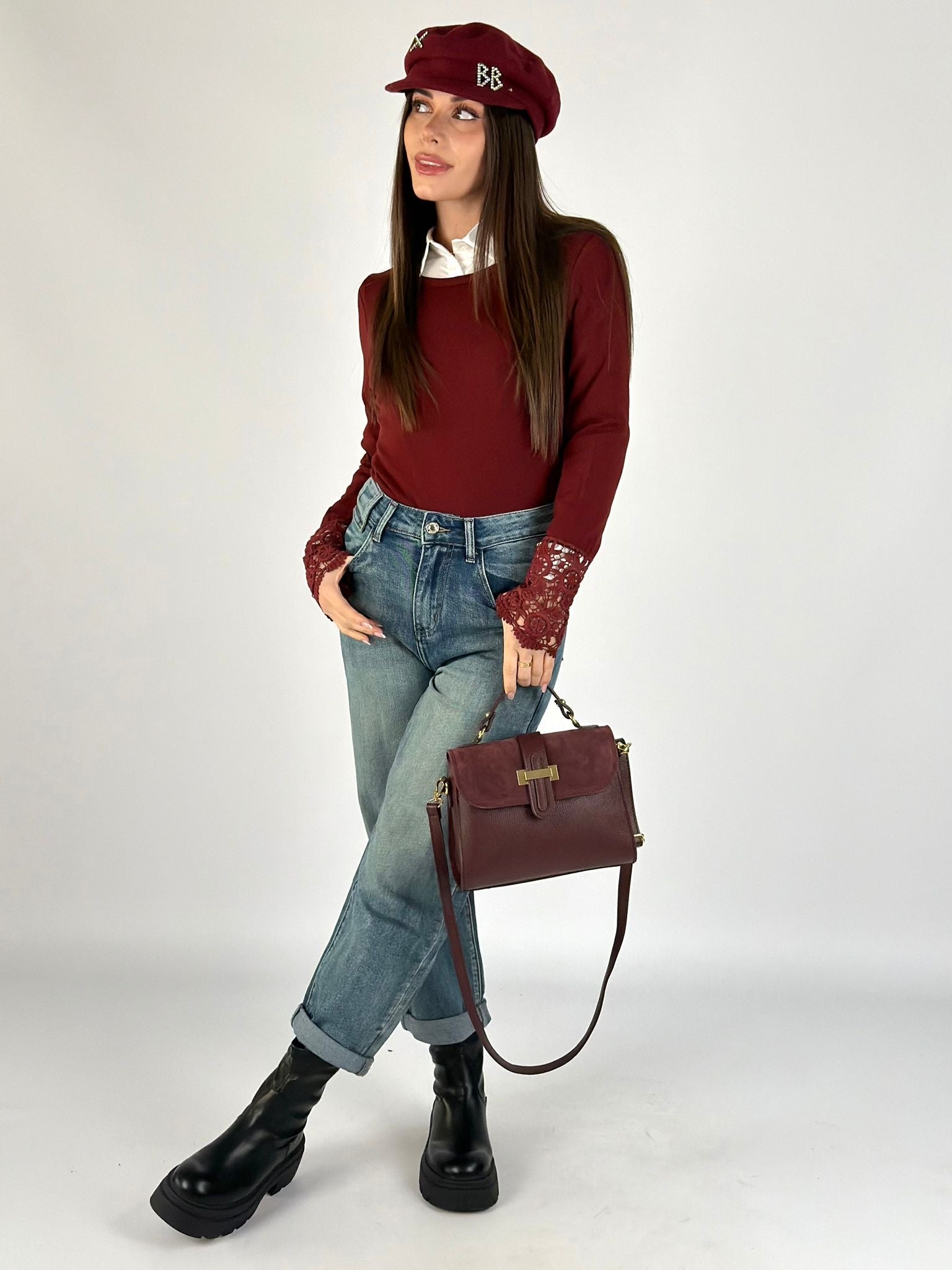 Maglia Milano bordeaux