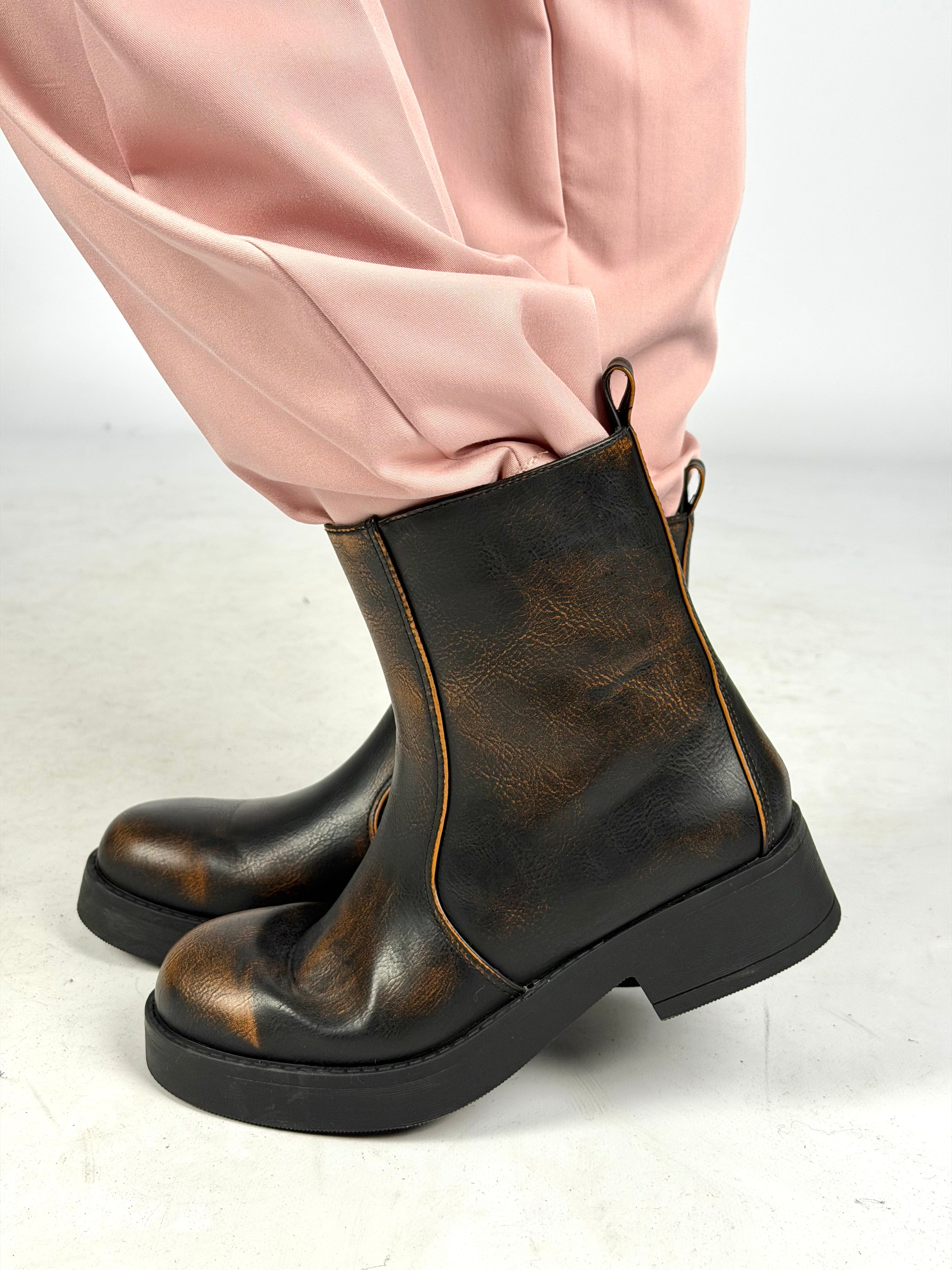 Tronchetto vintage moro