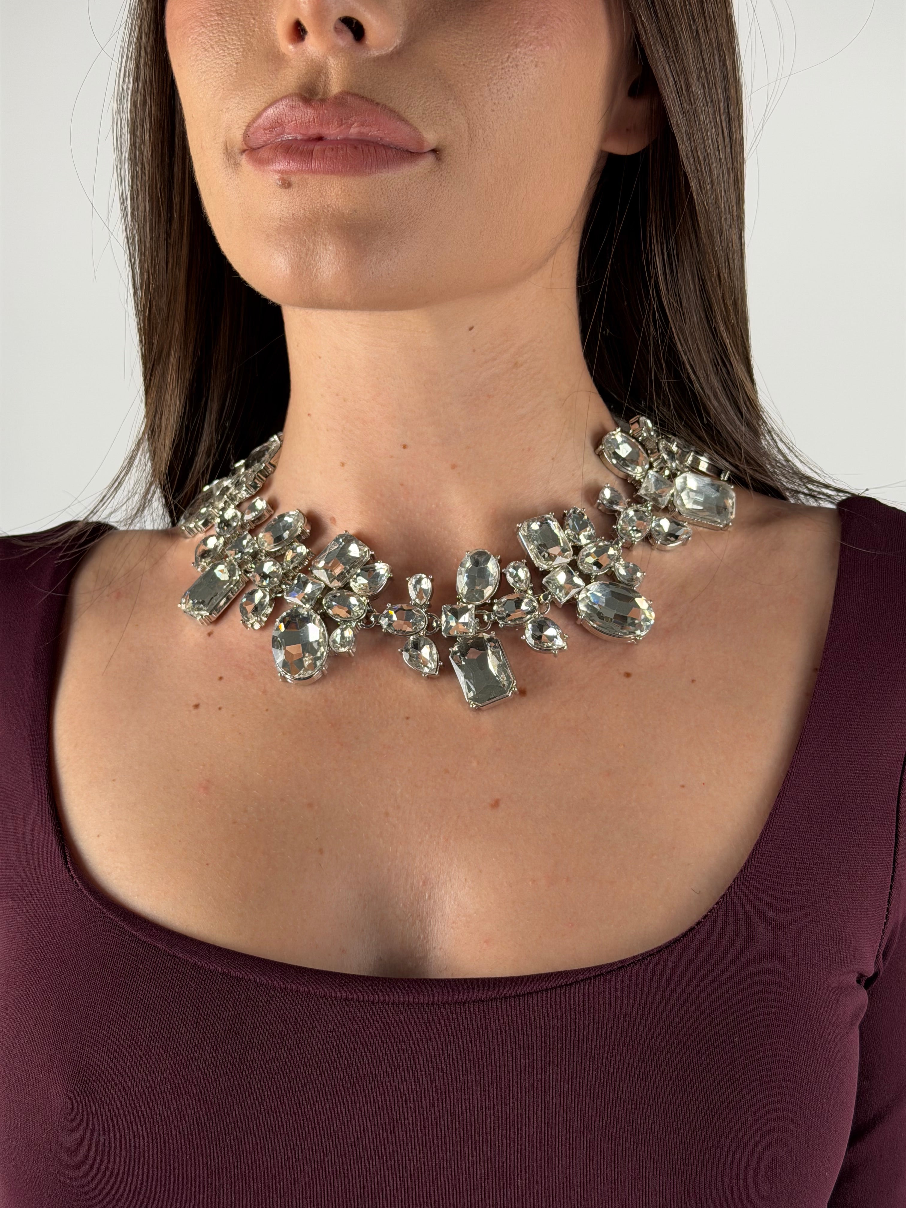 Collana pietre luminose - 2 colori