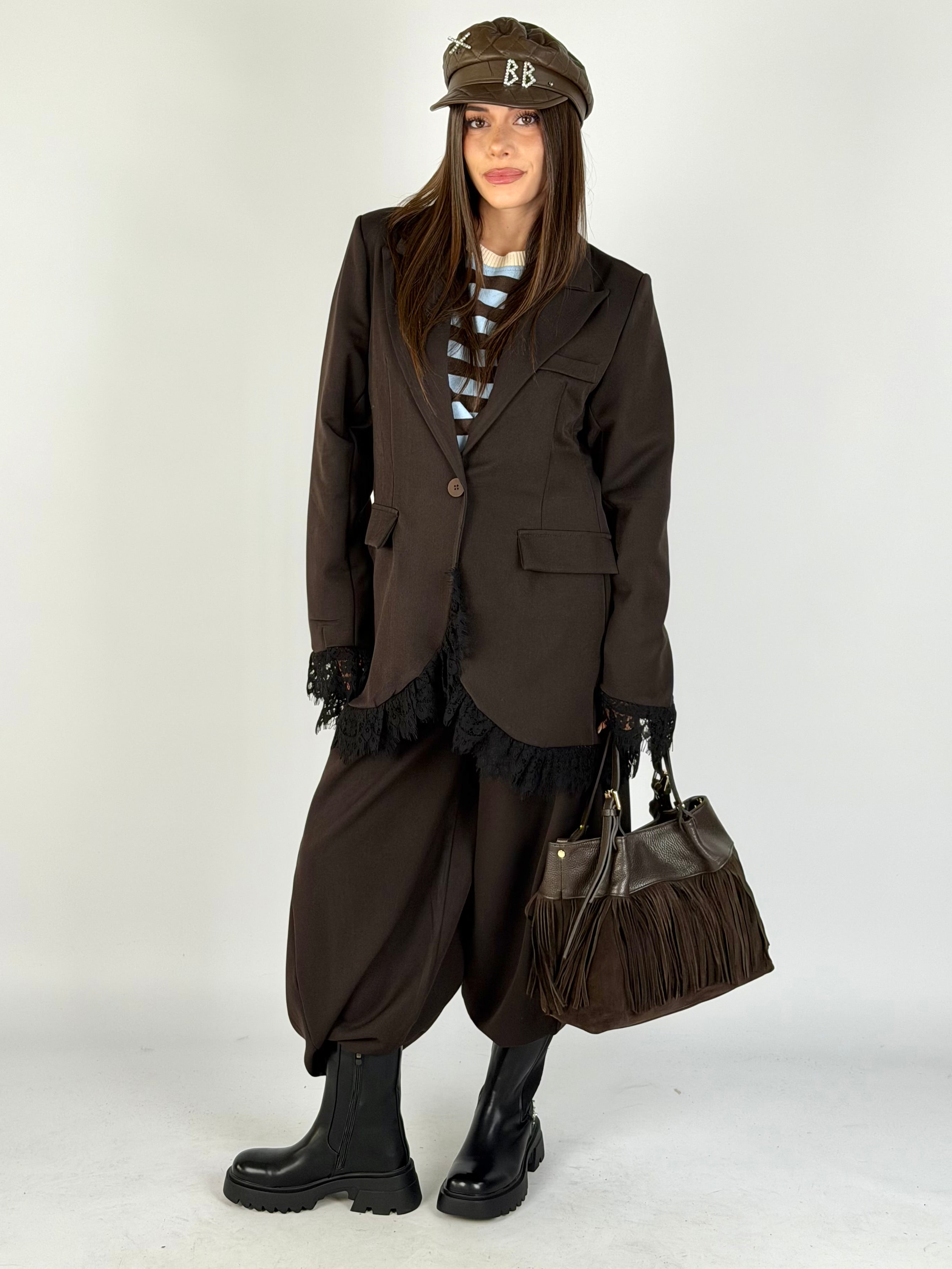 Giacca parigina moro