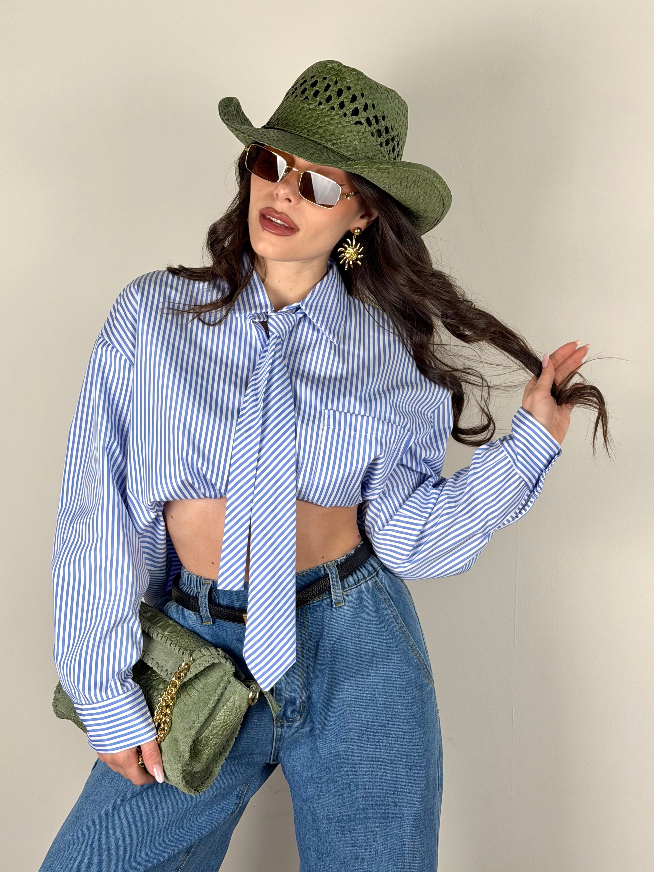 Camicia Lucy celeste