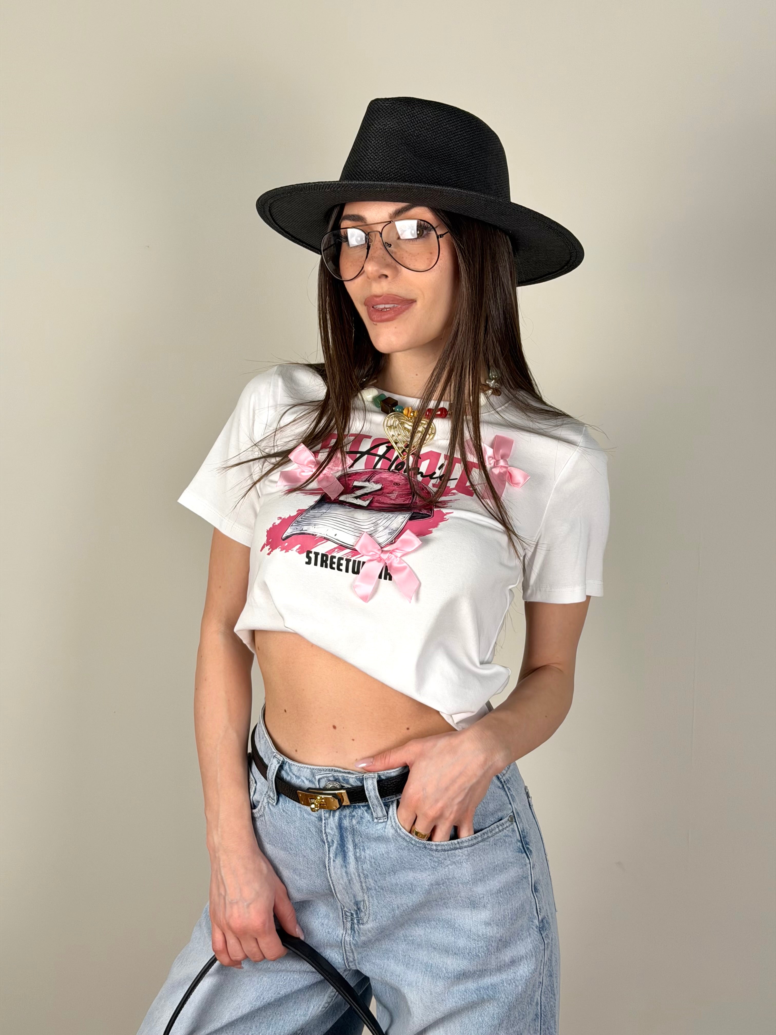 T-shirt Joyce bianca