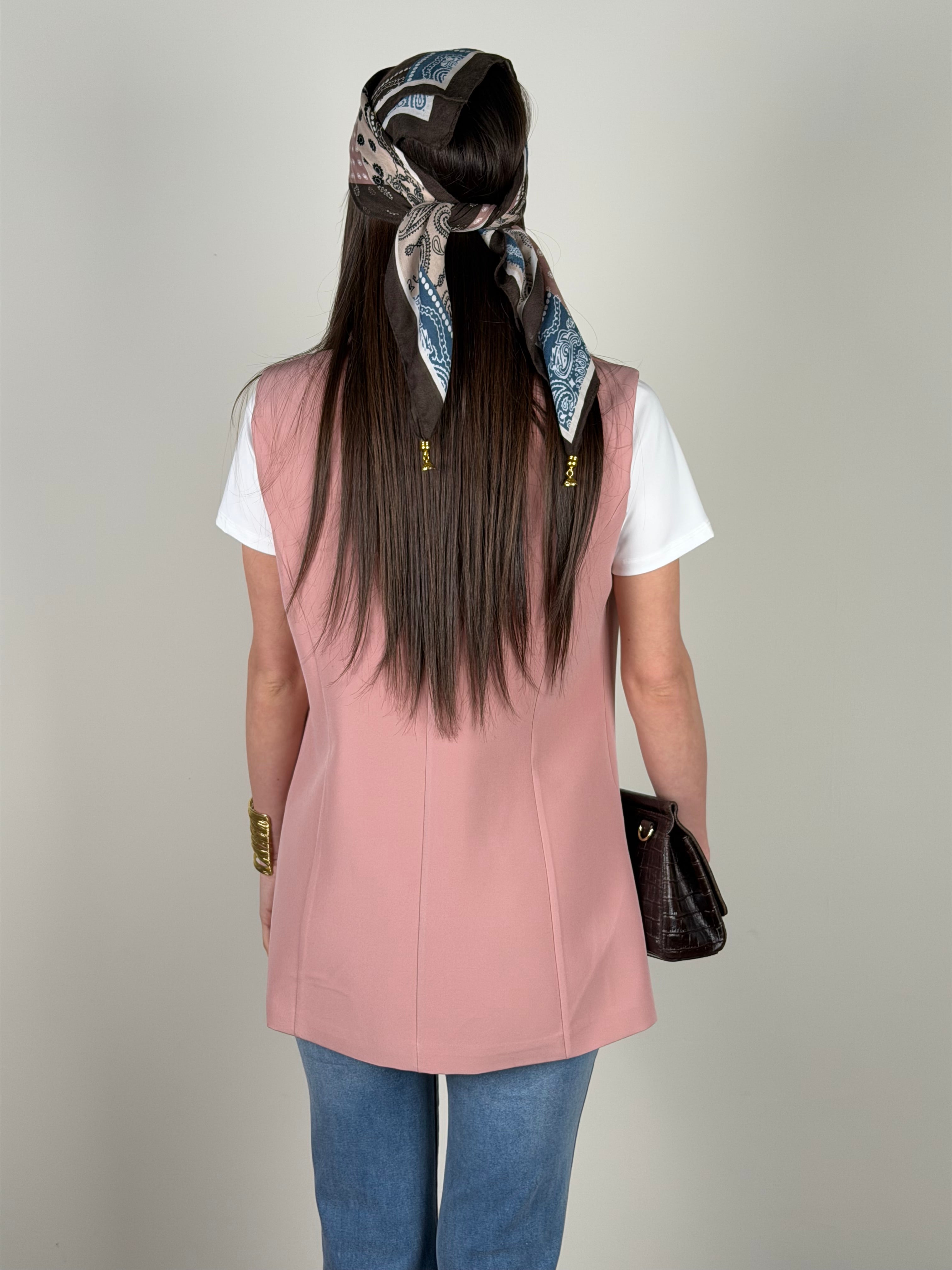 Gilet Sasha rosa