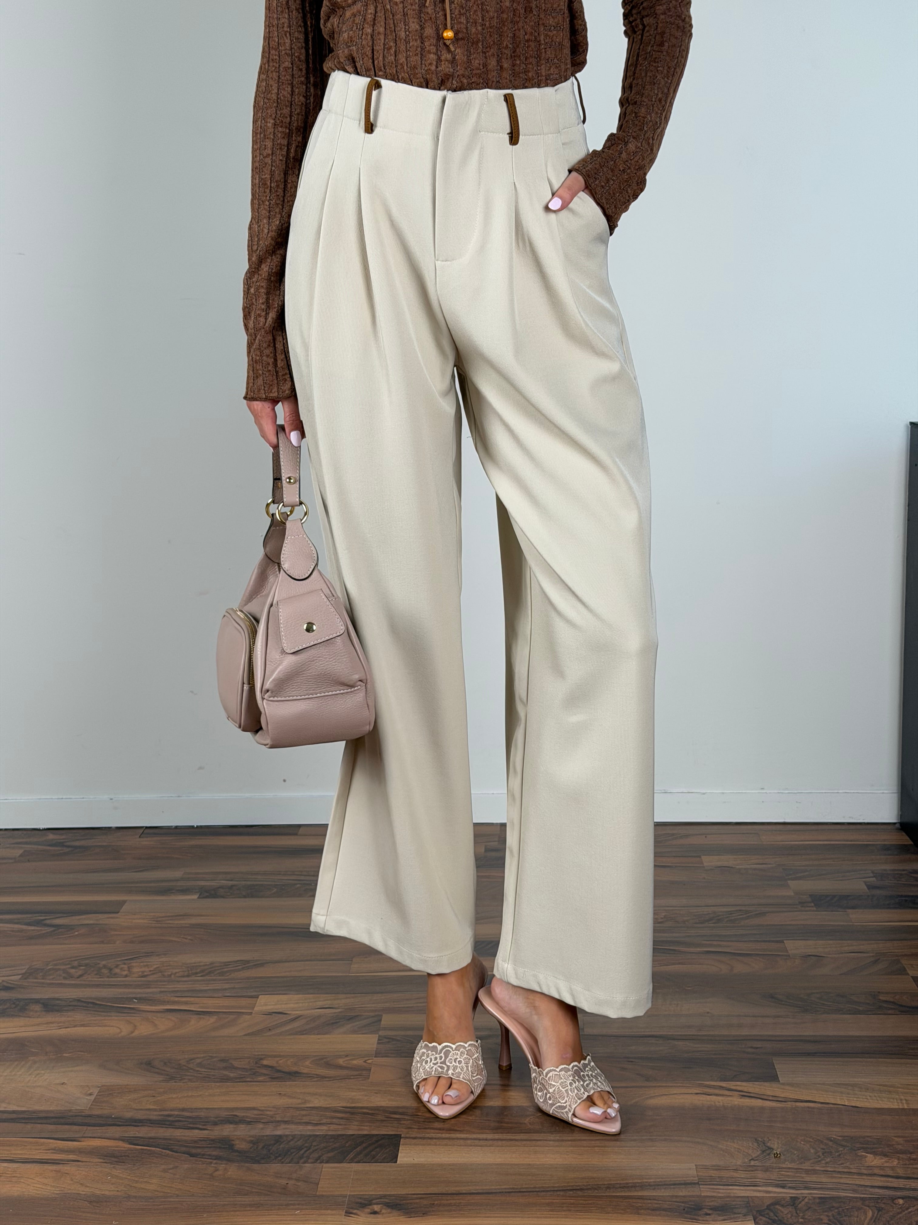 Pantalone Nasty beige
