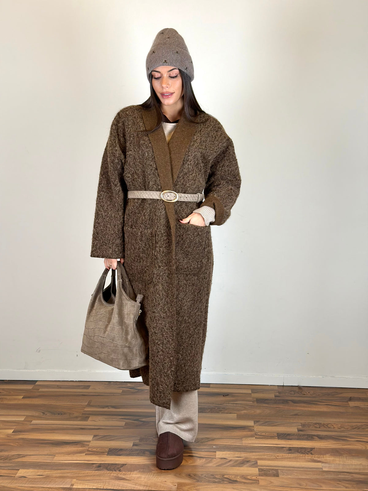 Cappotto Yvonne moro