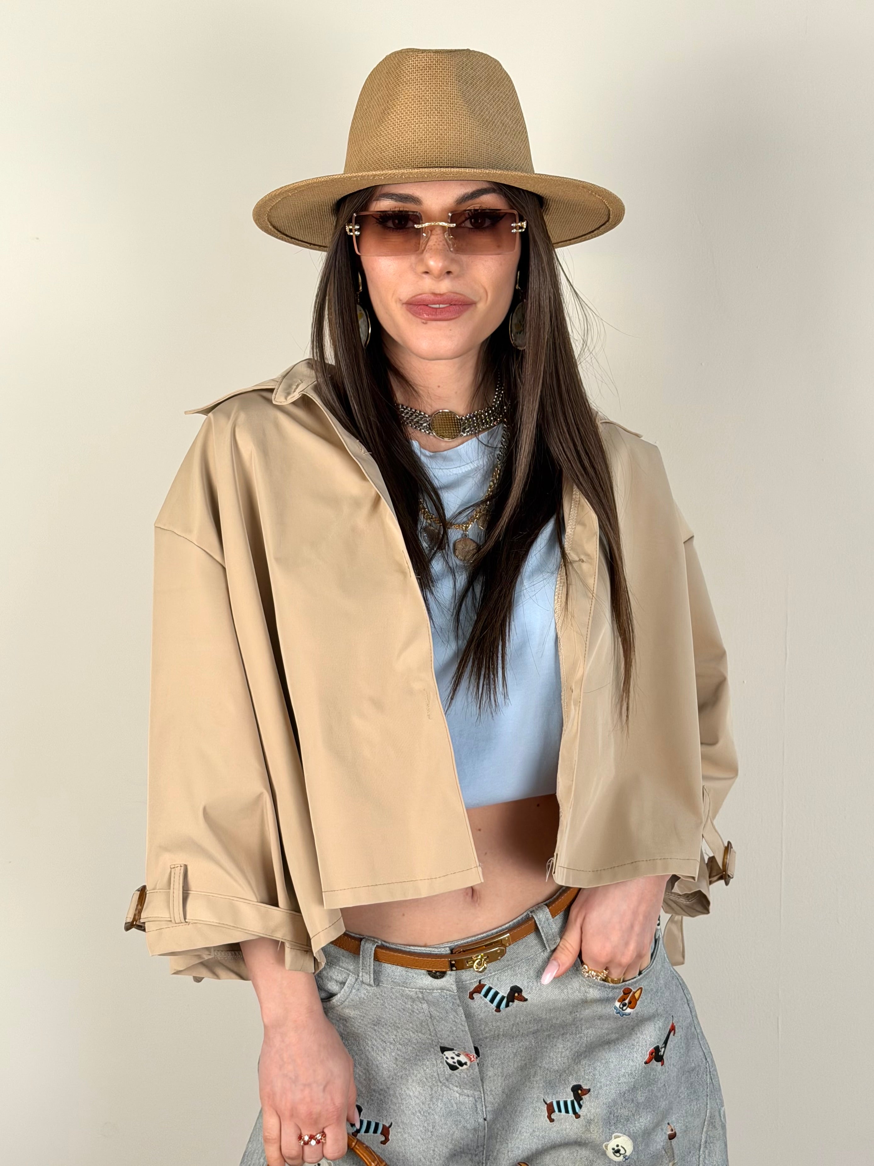 Trench Monica beige