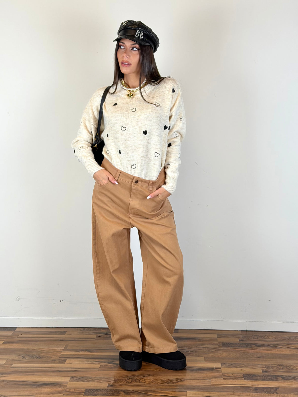 Maglia Sweety beige
