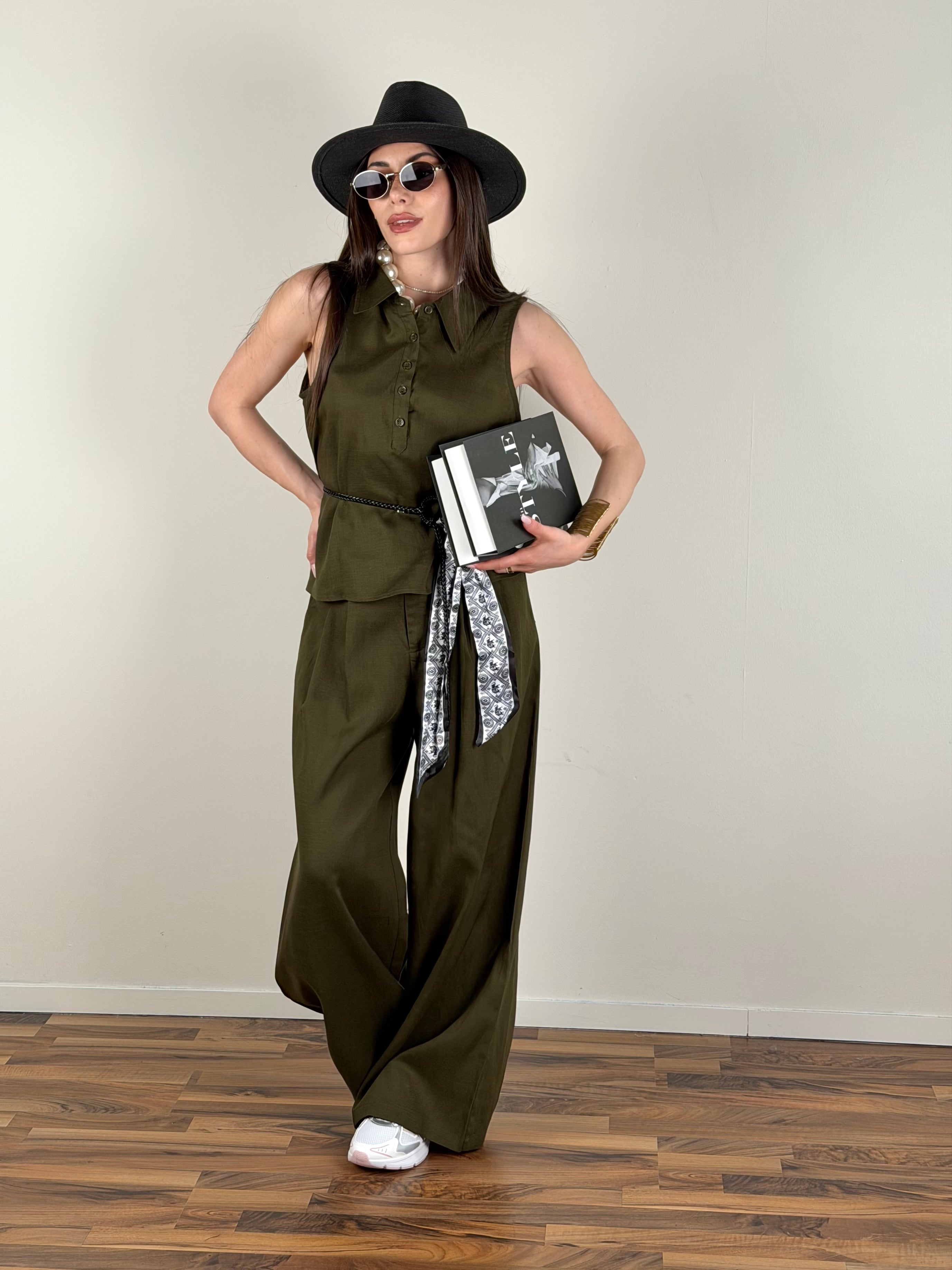 Gilet Paradise verde