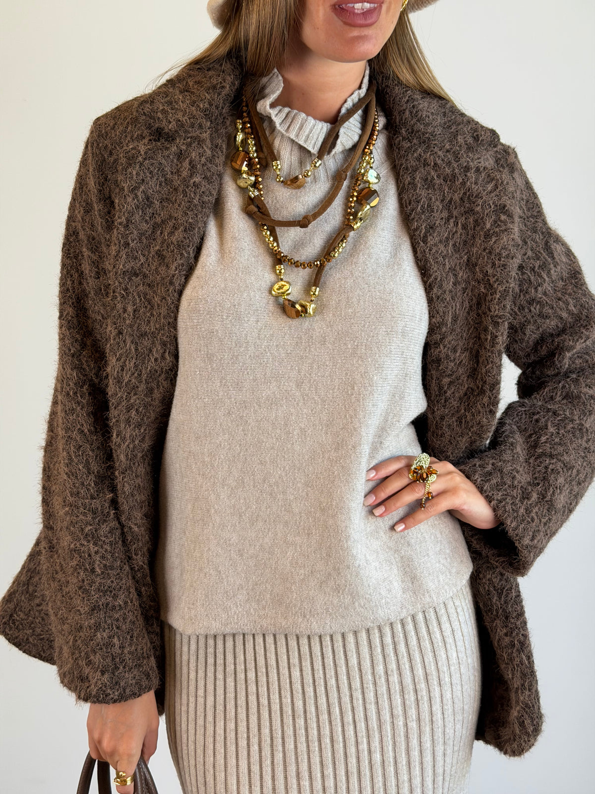 Cappotto Sheila moro