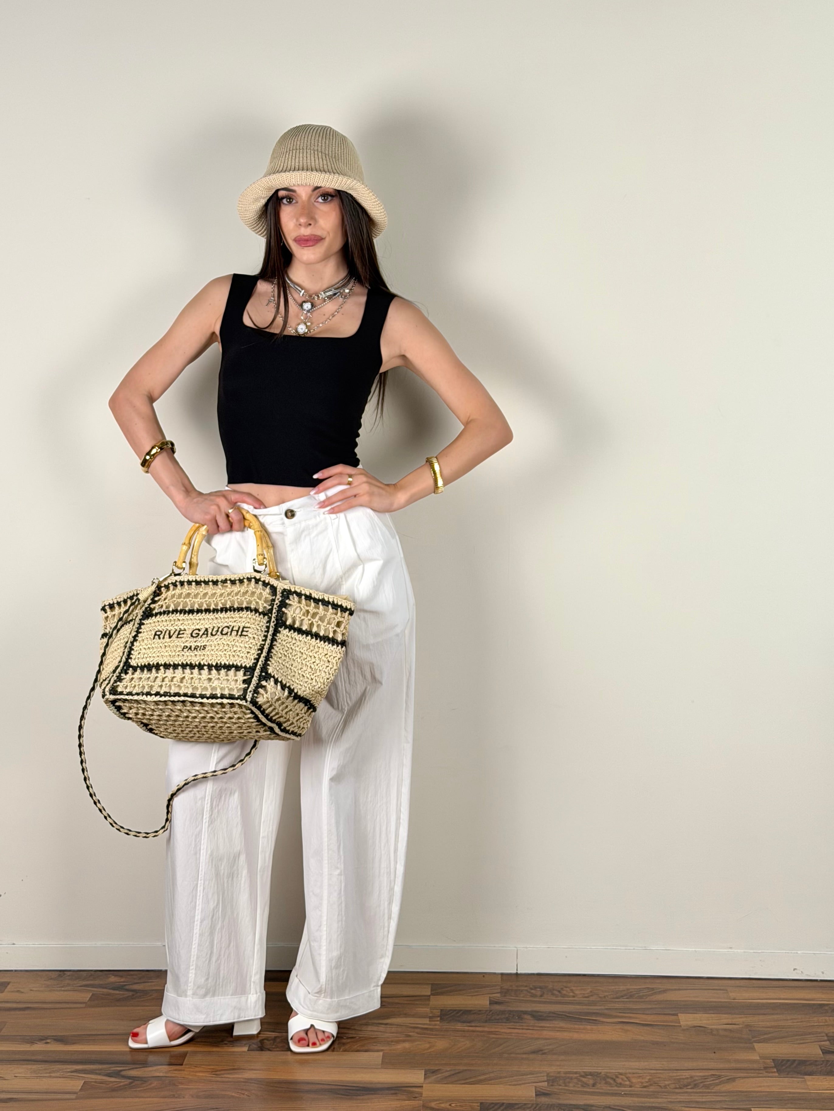 Top Lisa nero