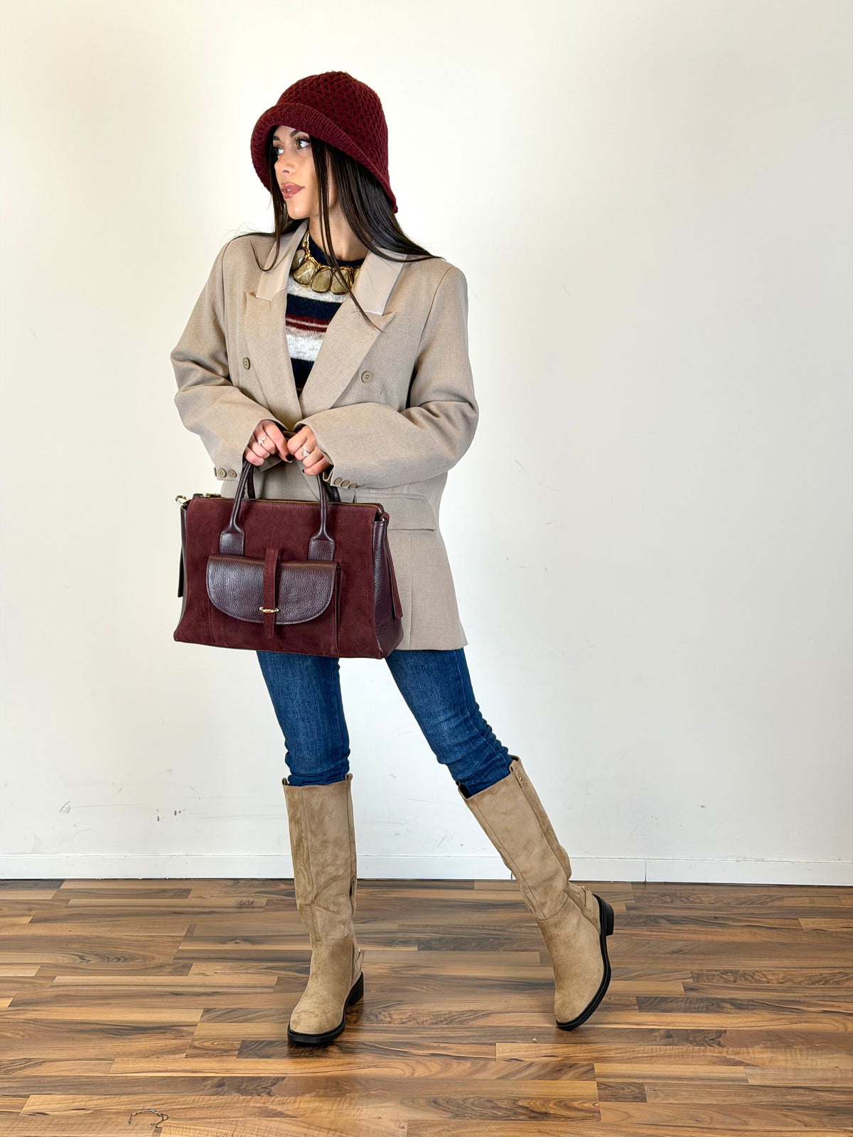 Giacca Soft beige