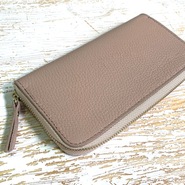 Portafogli grande con zip