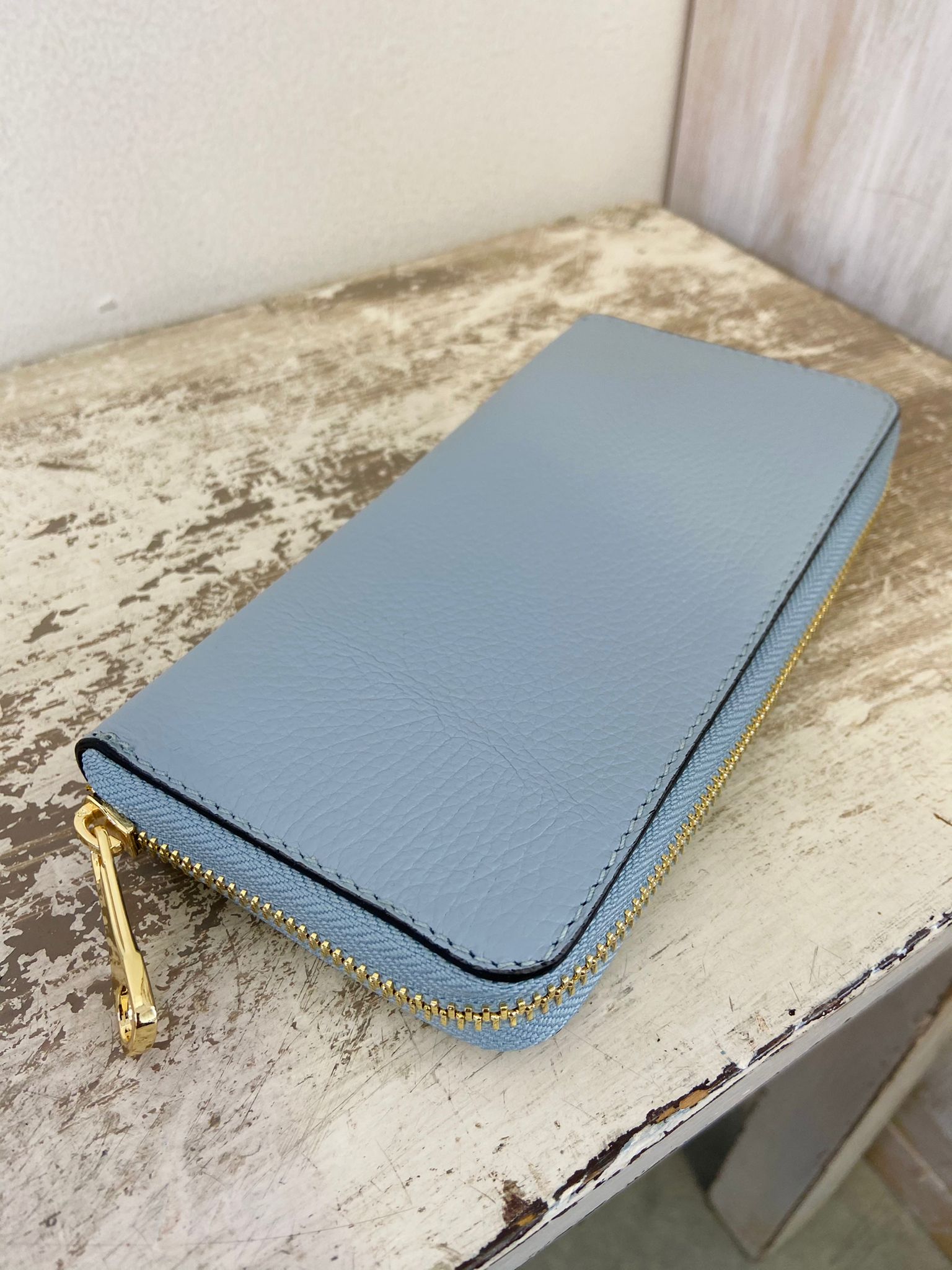 Portafogli grande con zip