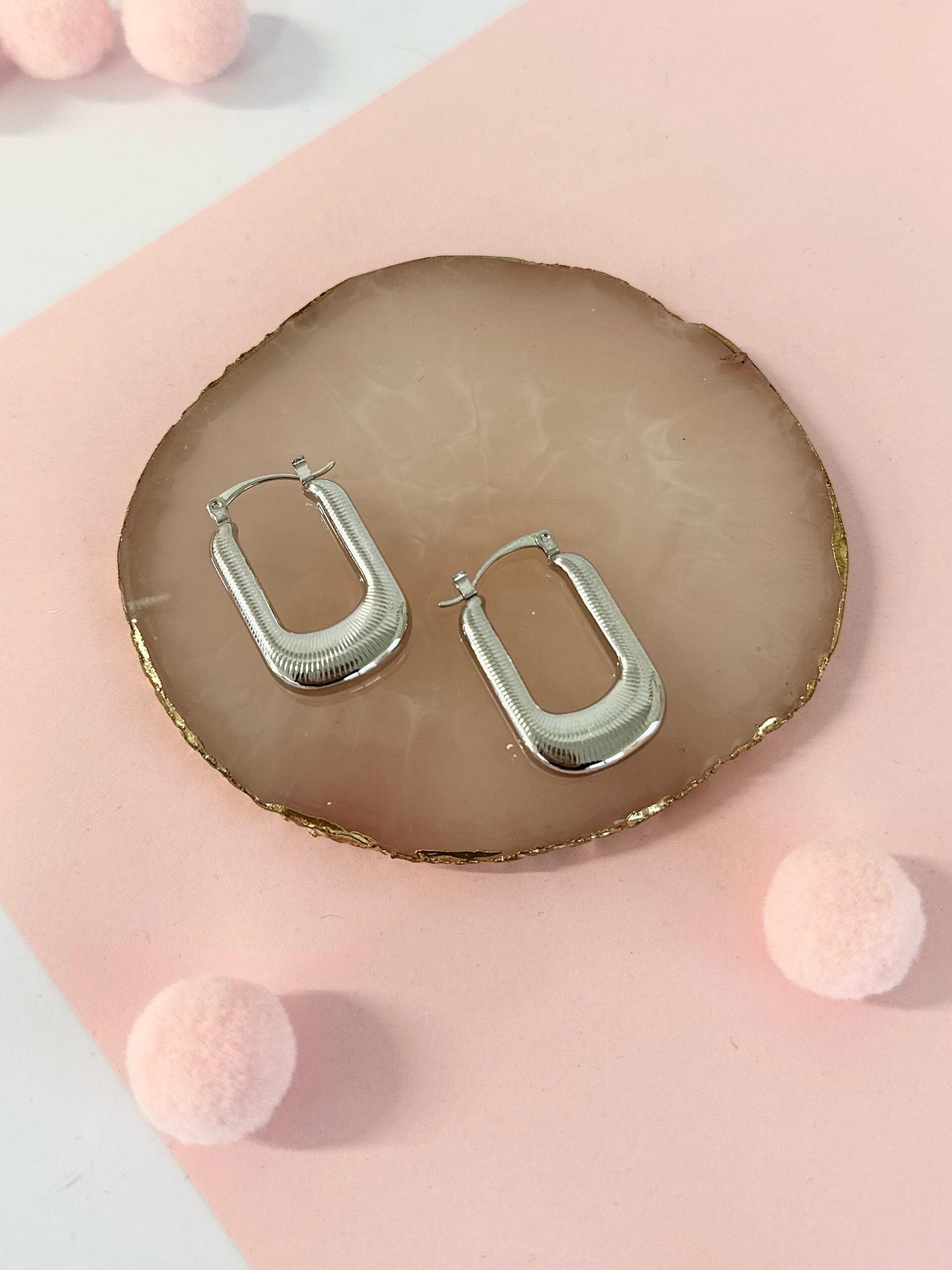 Orecchini square bold