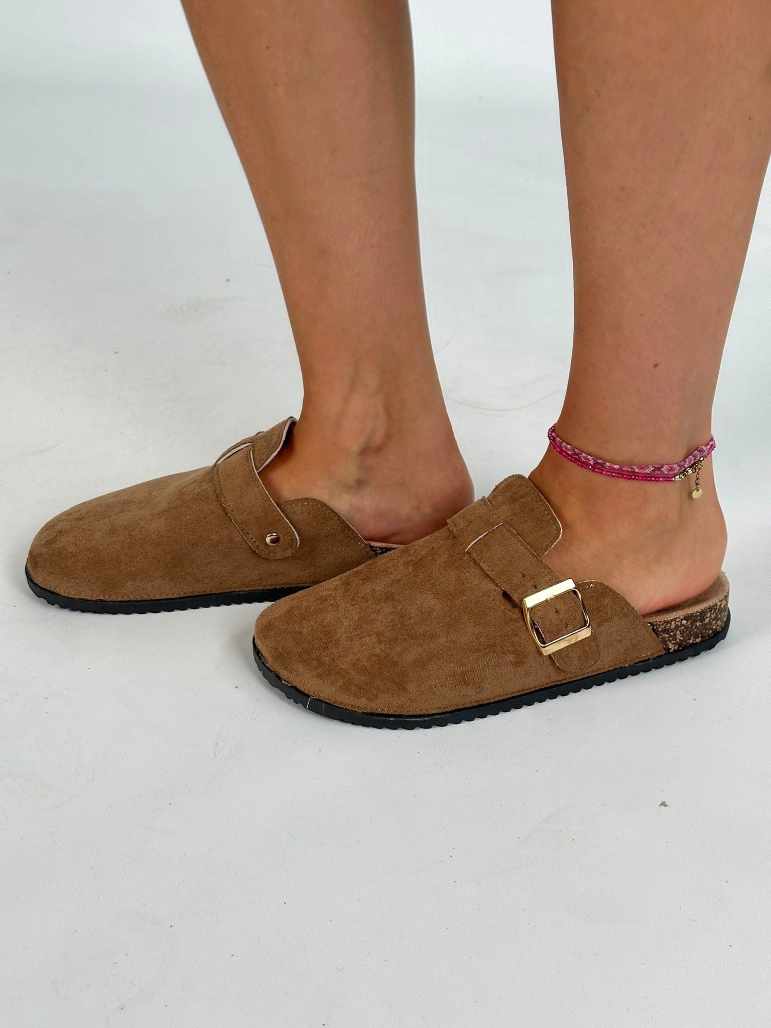 Ciabatta sabot beige