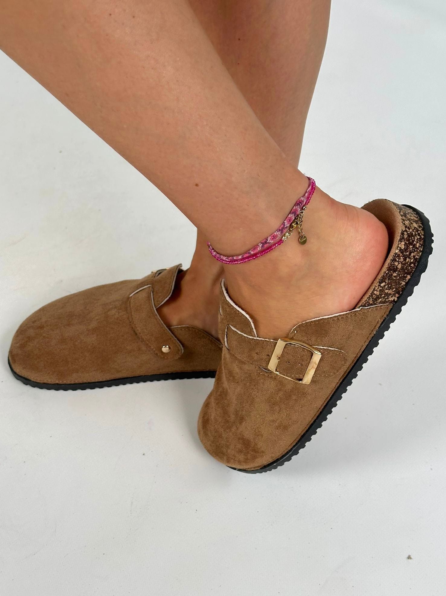 Ciabatta sabot beige