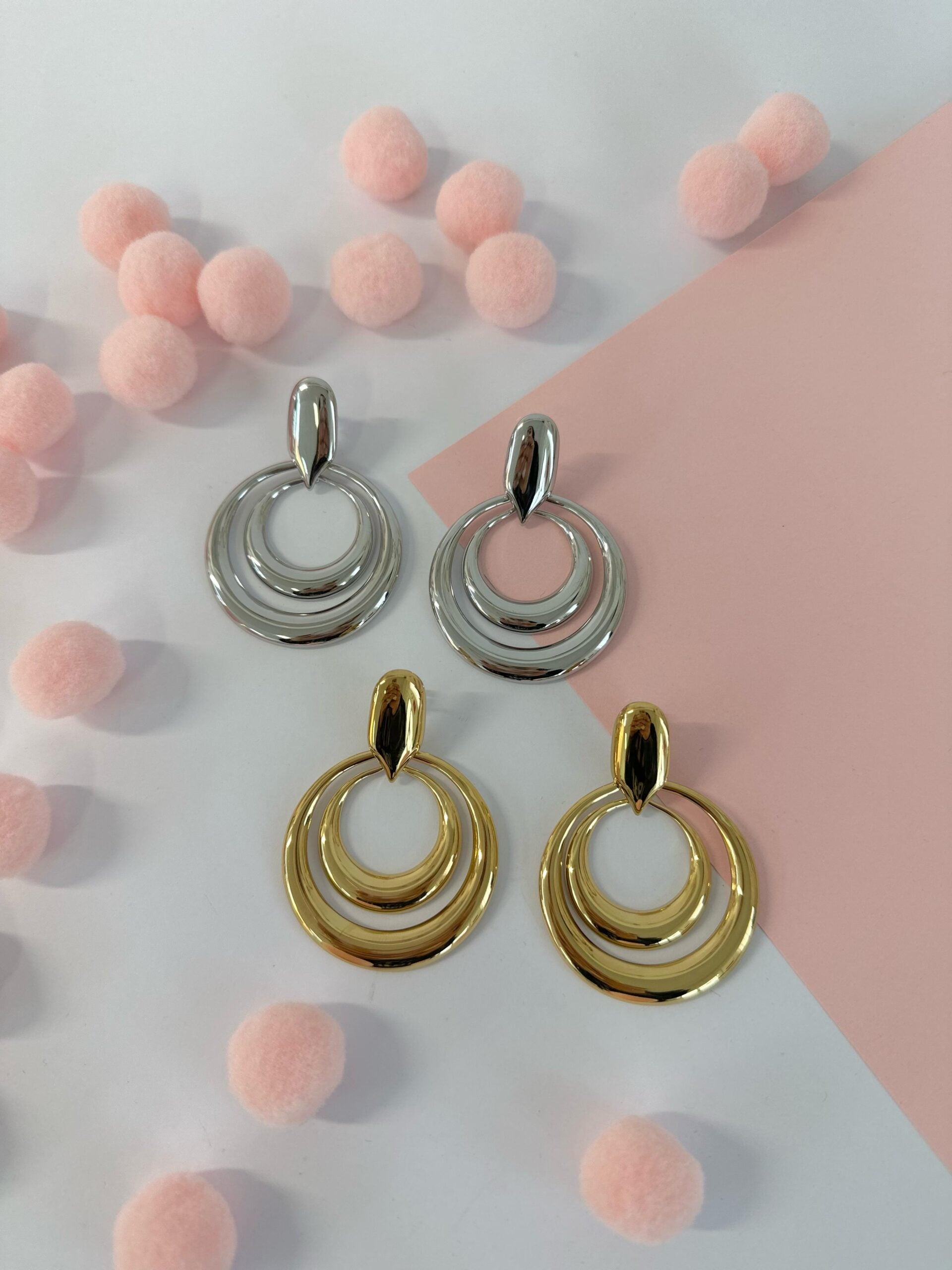 Orecchini goccia vuota