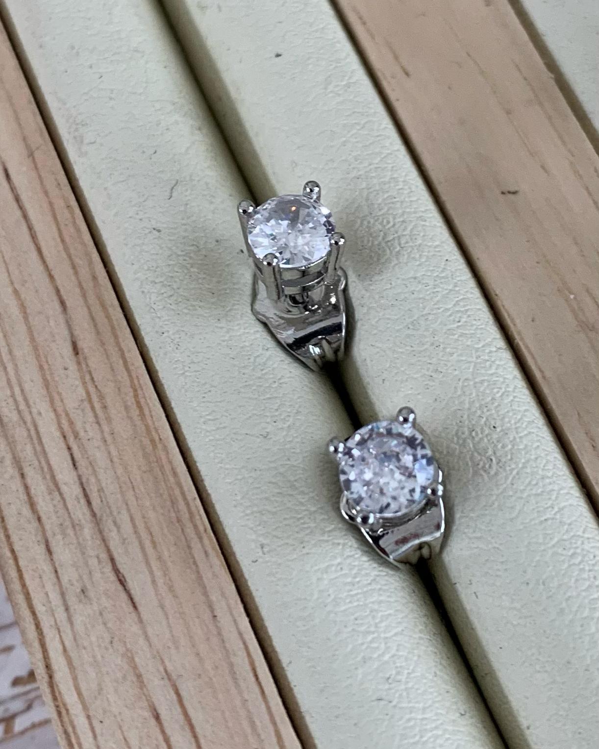 ORECCHINI shining punto luce medio