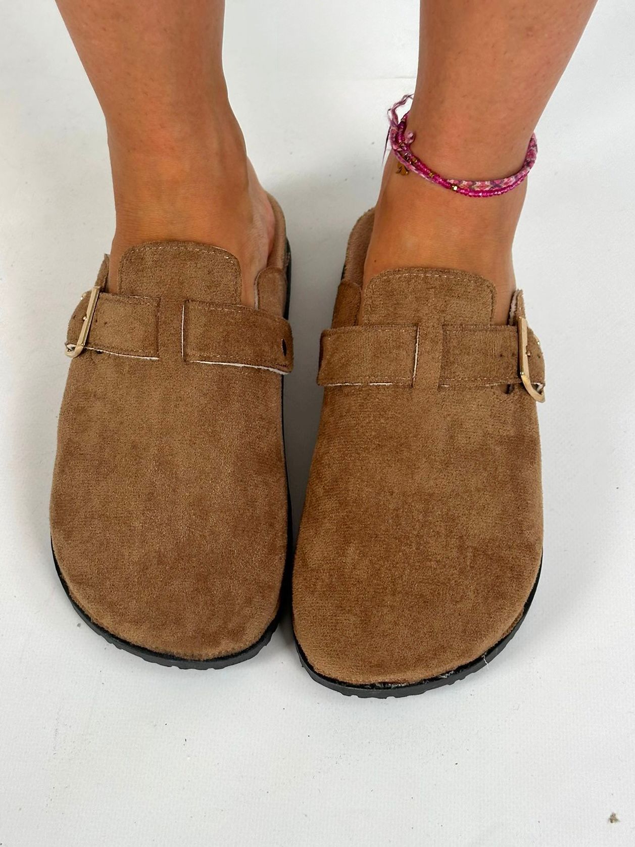 Ciabatta sabot beige