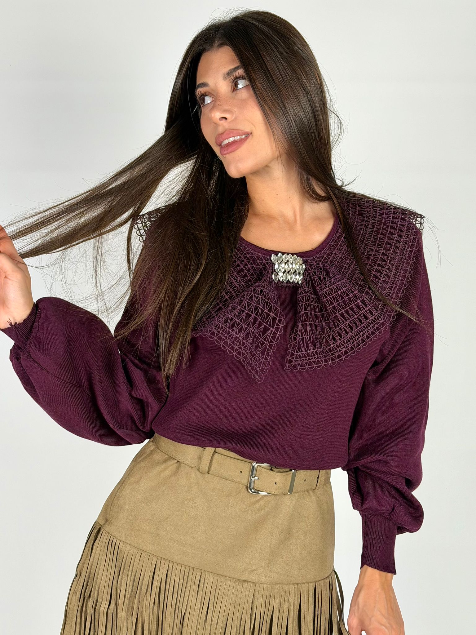 Maglia Dallas prugna