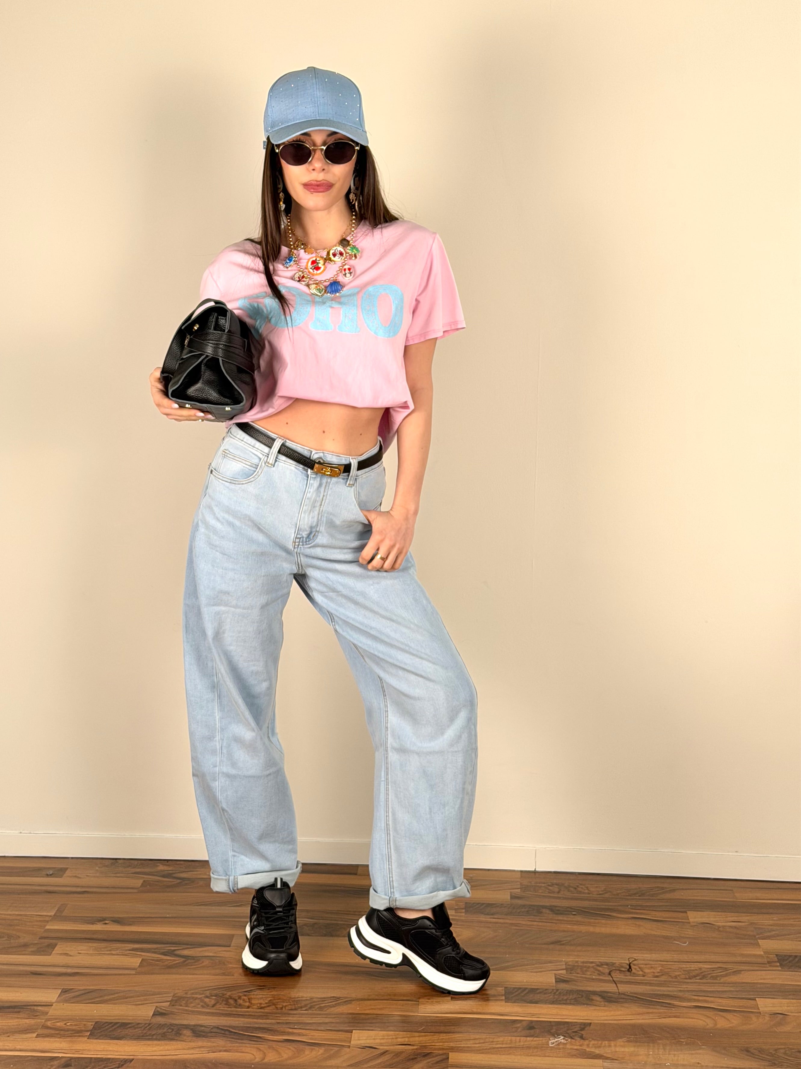 T-shirt Soho colors rosa